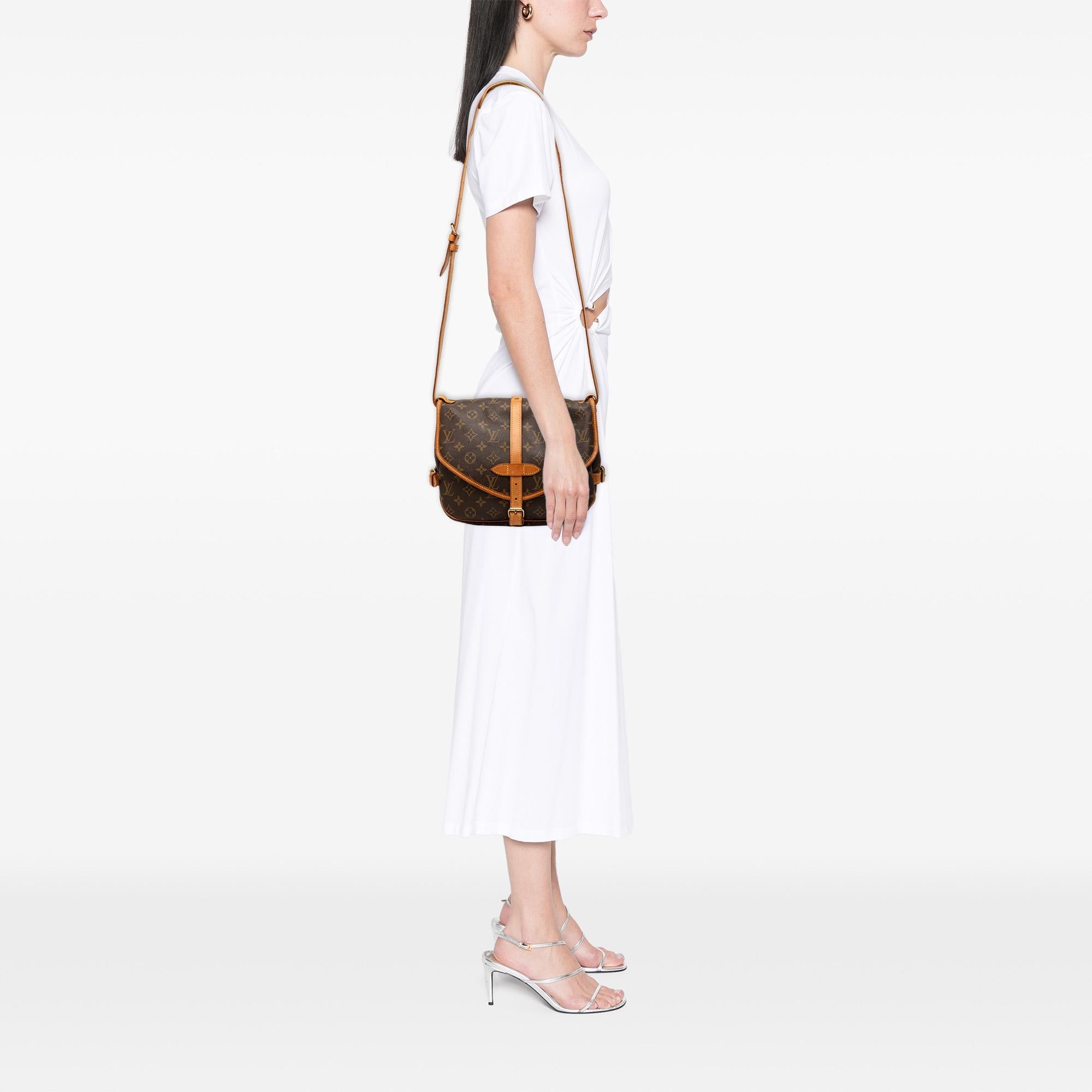 Louis Vuitton Monogram Saumur 30