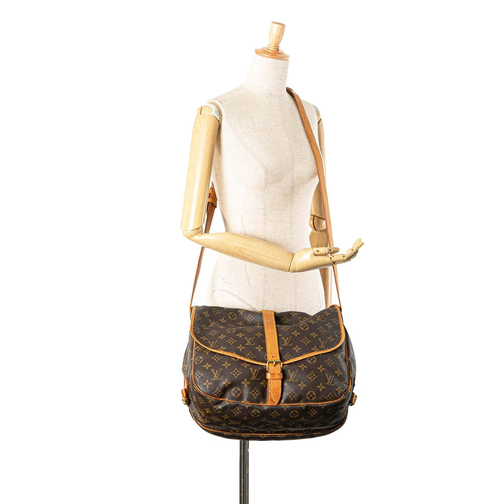 Louis Vuitton Monogram Saumur 35