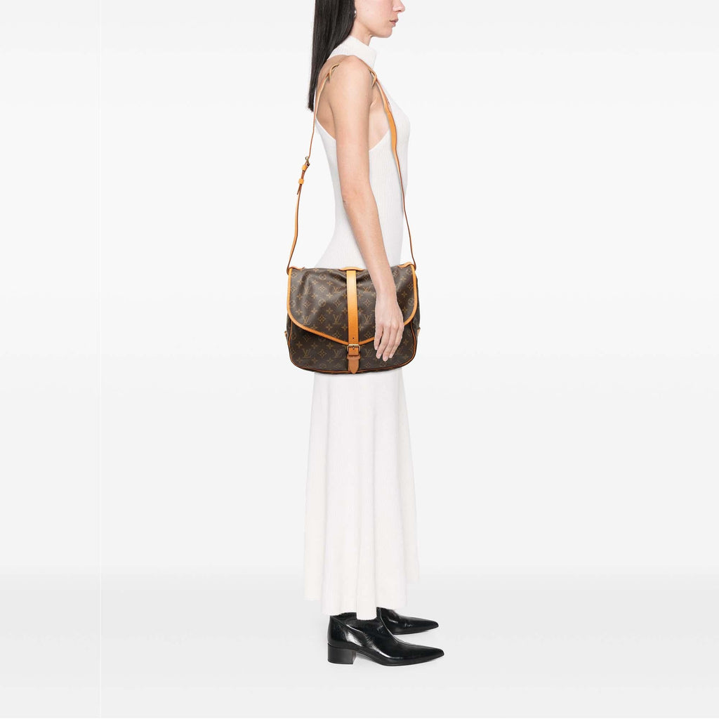 Louis Vuitton Monogram Saumur 35