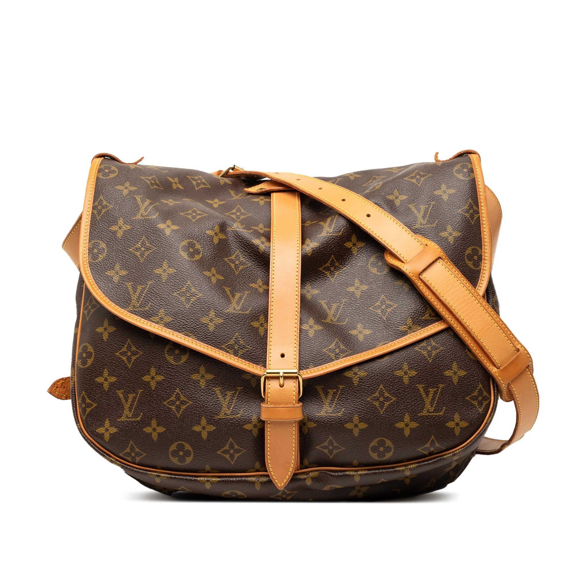 Louis Vuitton Monogram Saumur 35