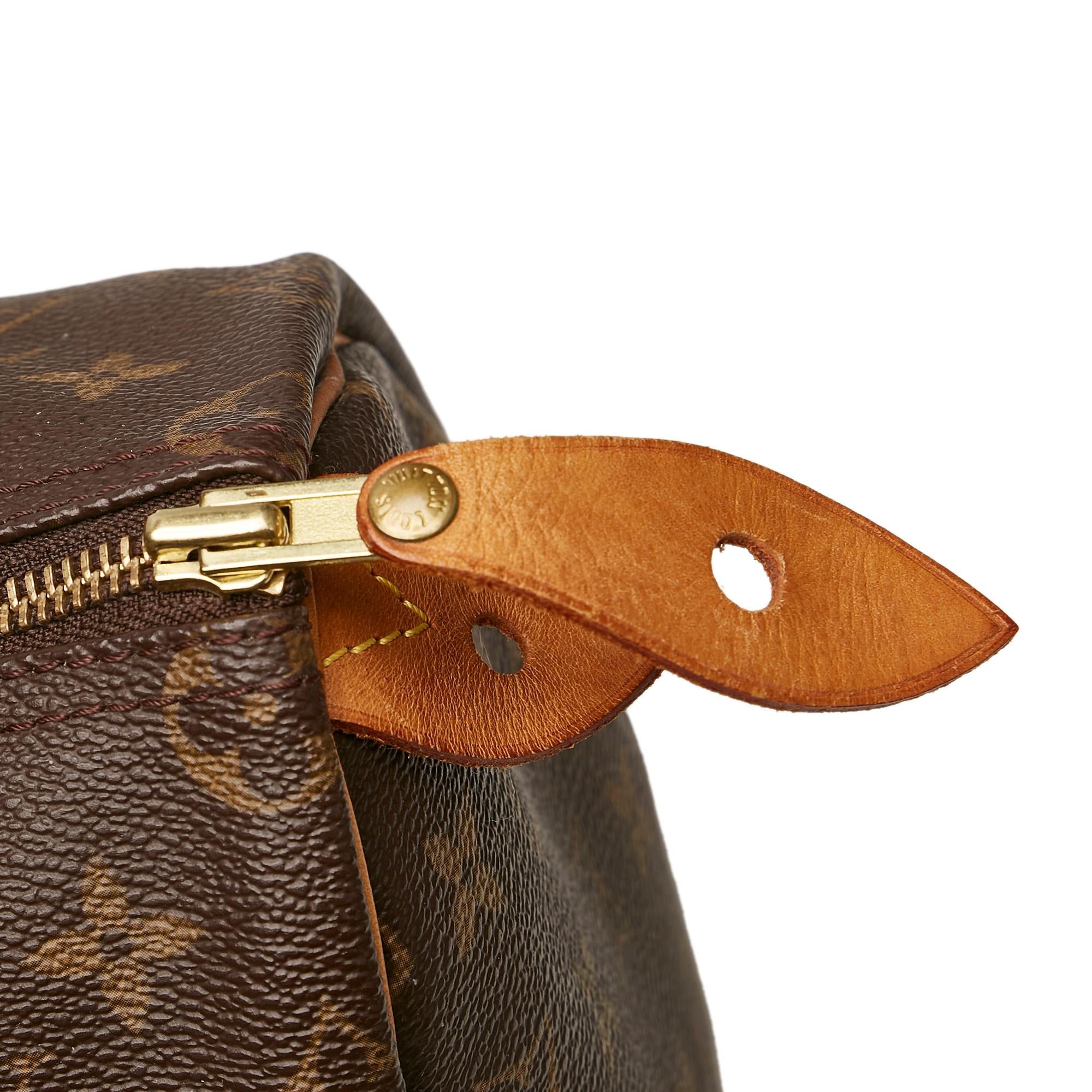 Louis Vuitton Monogram Speedy 25 (SHG-35136)