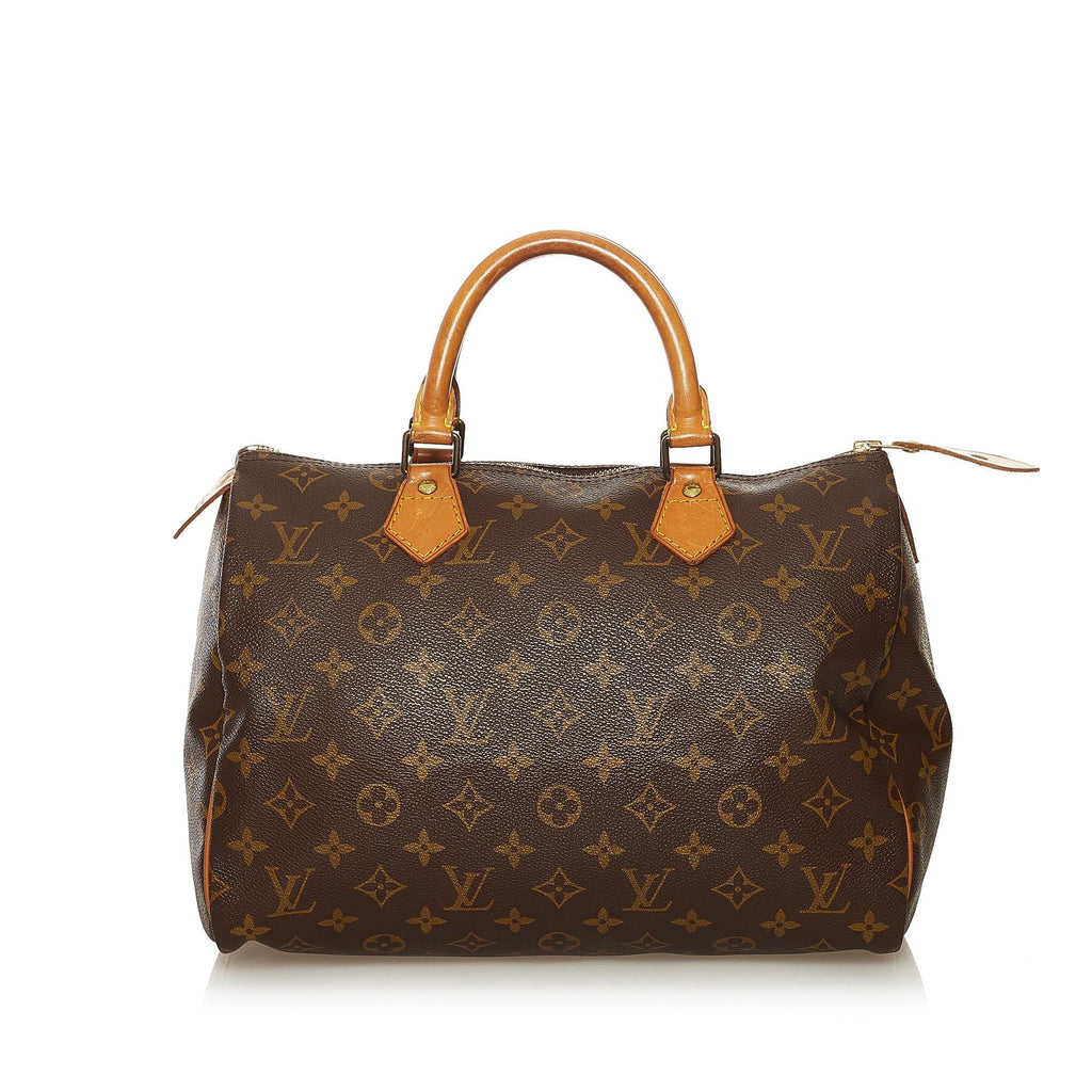 Louis Vuitton Monogram Speedy 30 (SHG-34380)