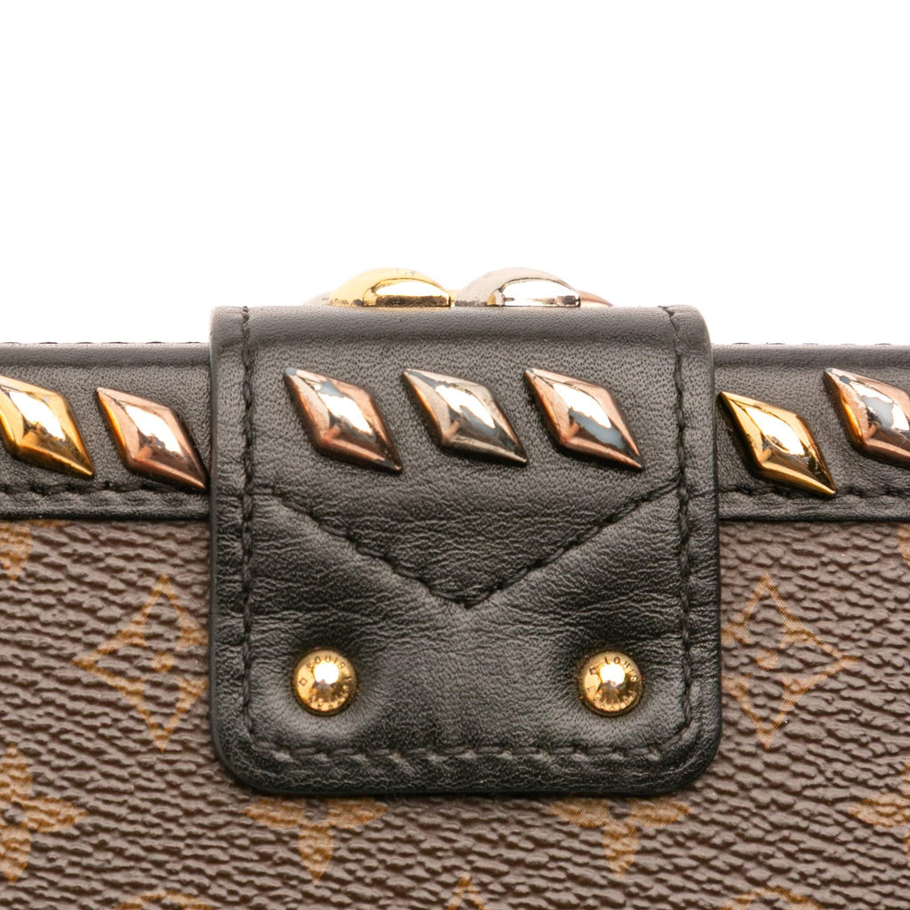 Louis Vuitton Monogram Studded Petite Malle
