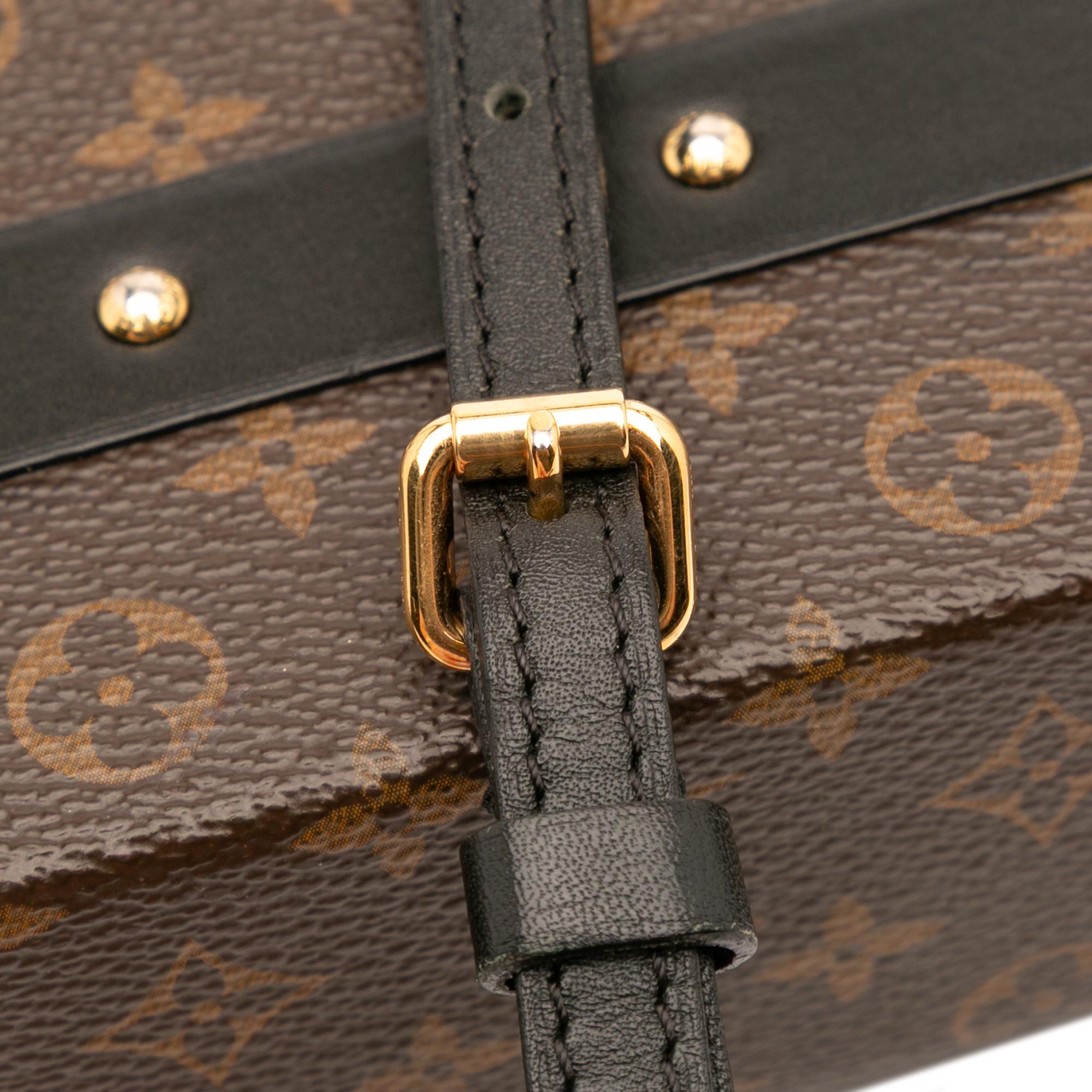 Louis Vuitton Monogram Studded Petite Malle
