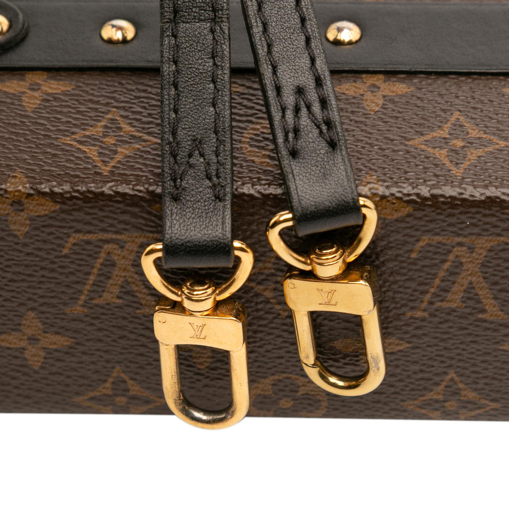 Louis Vuitton Monogram Studded Petite Malle