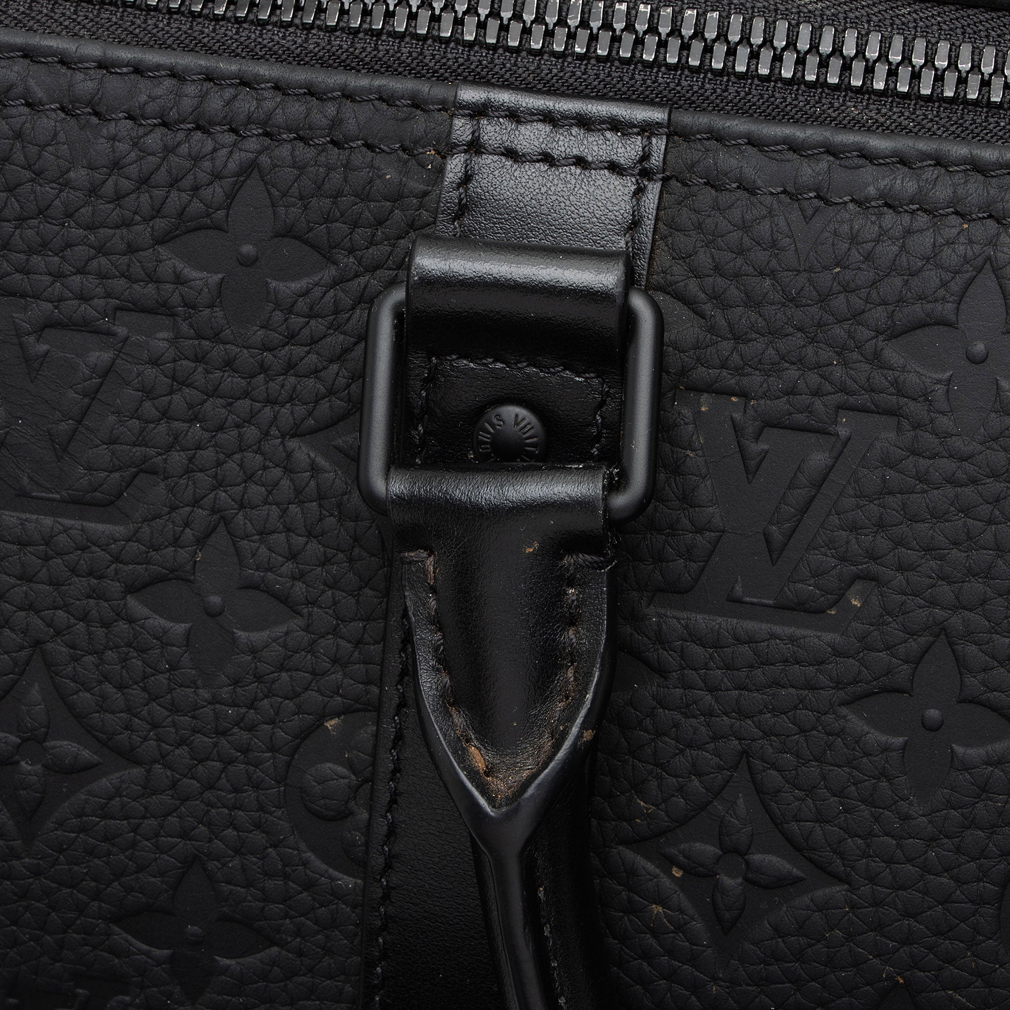 Louis Vuitton Monogram Taurillon Keepall Bandouliere 50 Duffle