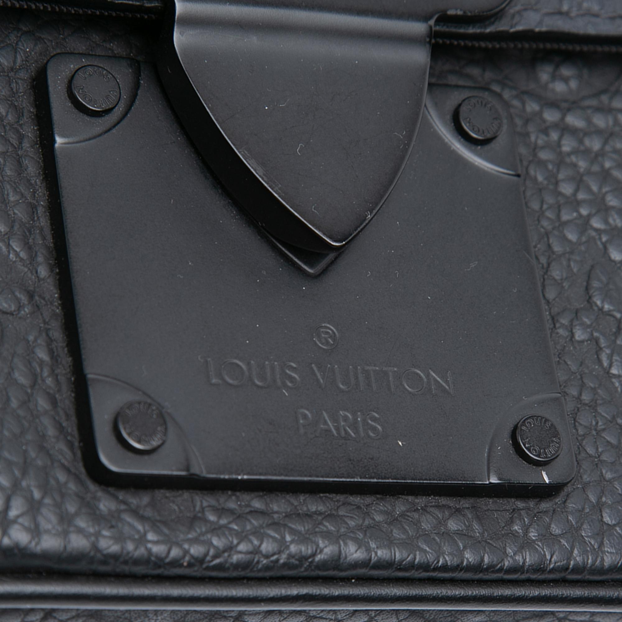 Louis Vuitton Monogram Taurillon S Lock Sling Bag