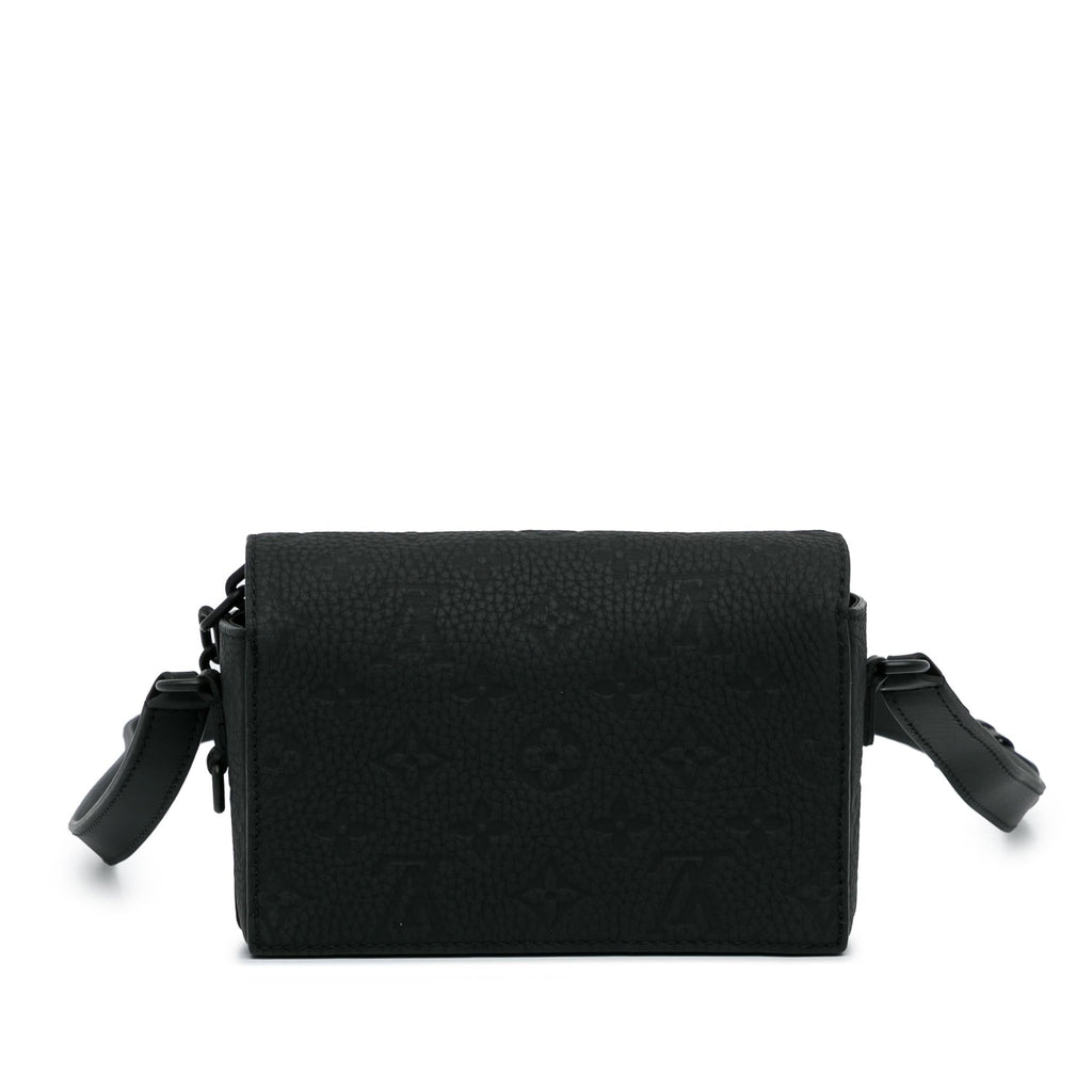 Louis Vuitton Monogram Taurillon Steamer Wearable Wallet