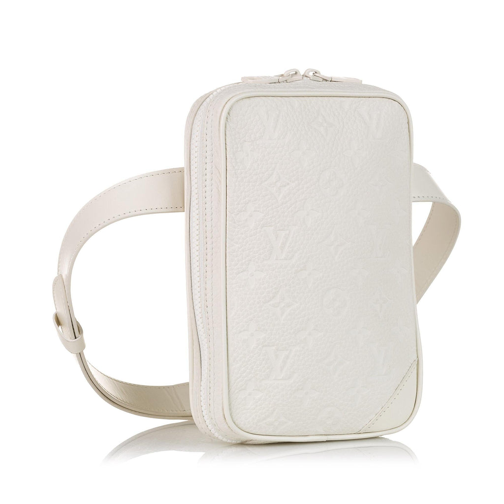 Louis Vuitton Monogram Taurillon Utility Side