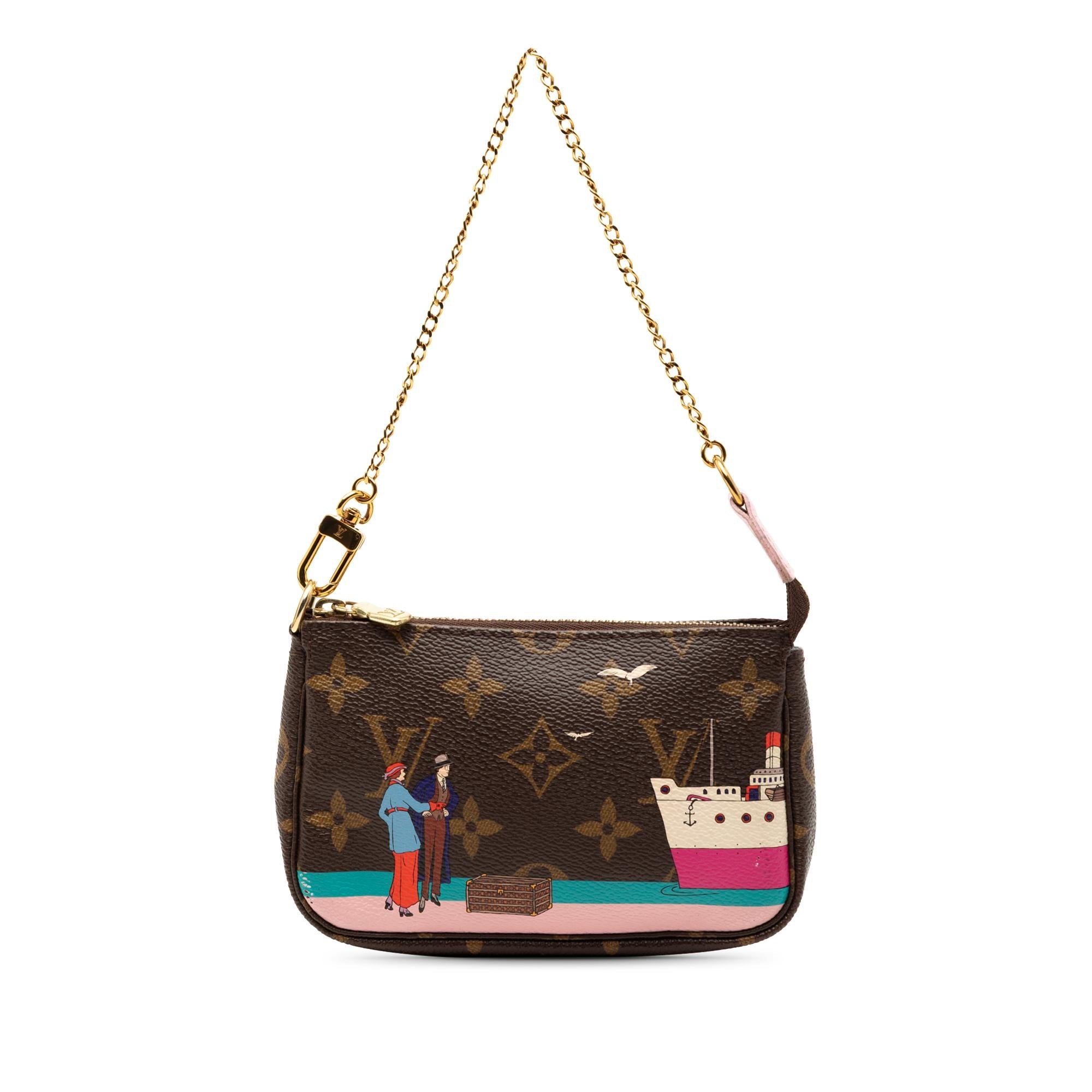 Louis Vuitton Monogram Transatlantic Mini Pochette Accessoires