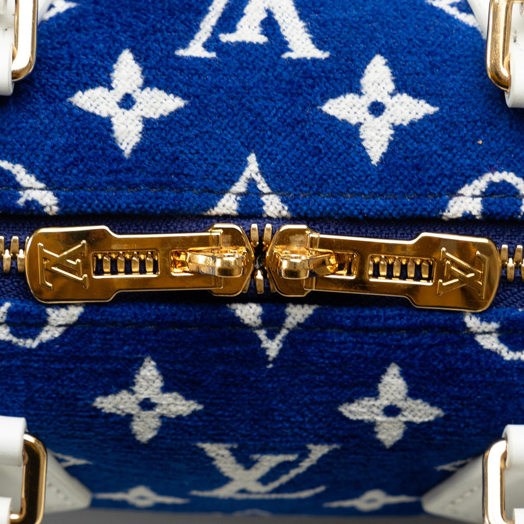 Louis Vuitton Monogram Velvet Speedy Bandouliere 20 (SHG-ZOc8cW)