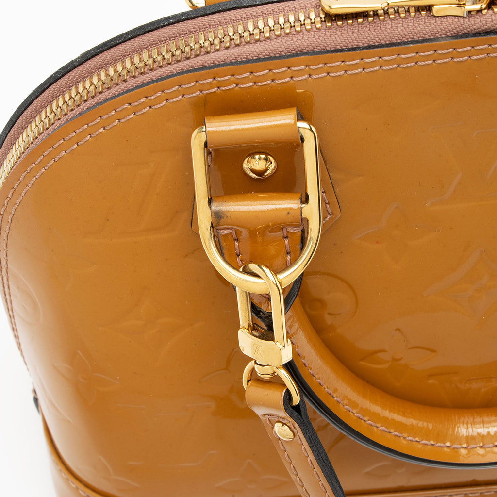 Louis Vuitton Monogram Vernis Alma BB Satchel