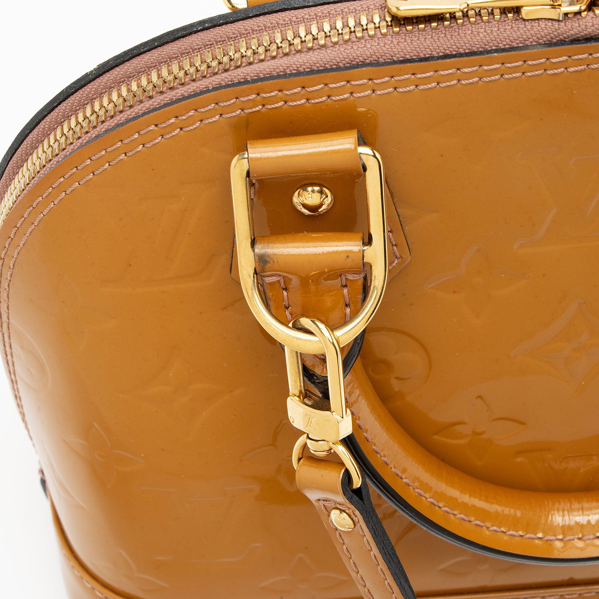 Louis Vuitton Monogram Vernis Alma BB Satchel