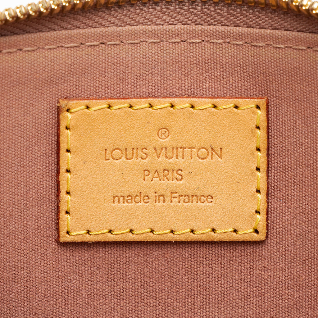 Louis Vuitton Monogram Vernis Alma BB Satchel