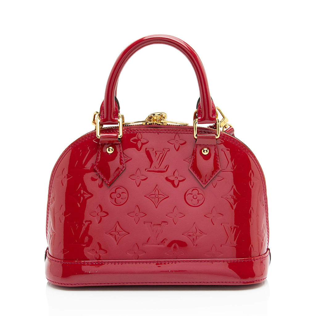 Louis Vuitton Monogram Vernis Alma BB Satchel