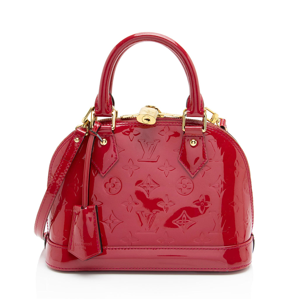 Louis Vuitton Monogram Vernis Alma BB Satchel