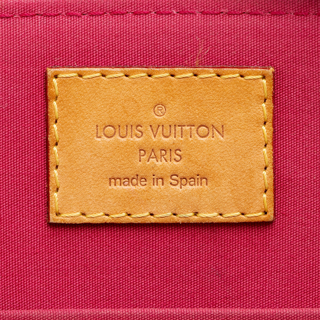 Louis Vuitton Monogram Vernis Alma BB Satchel