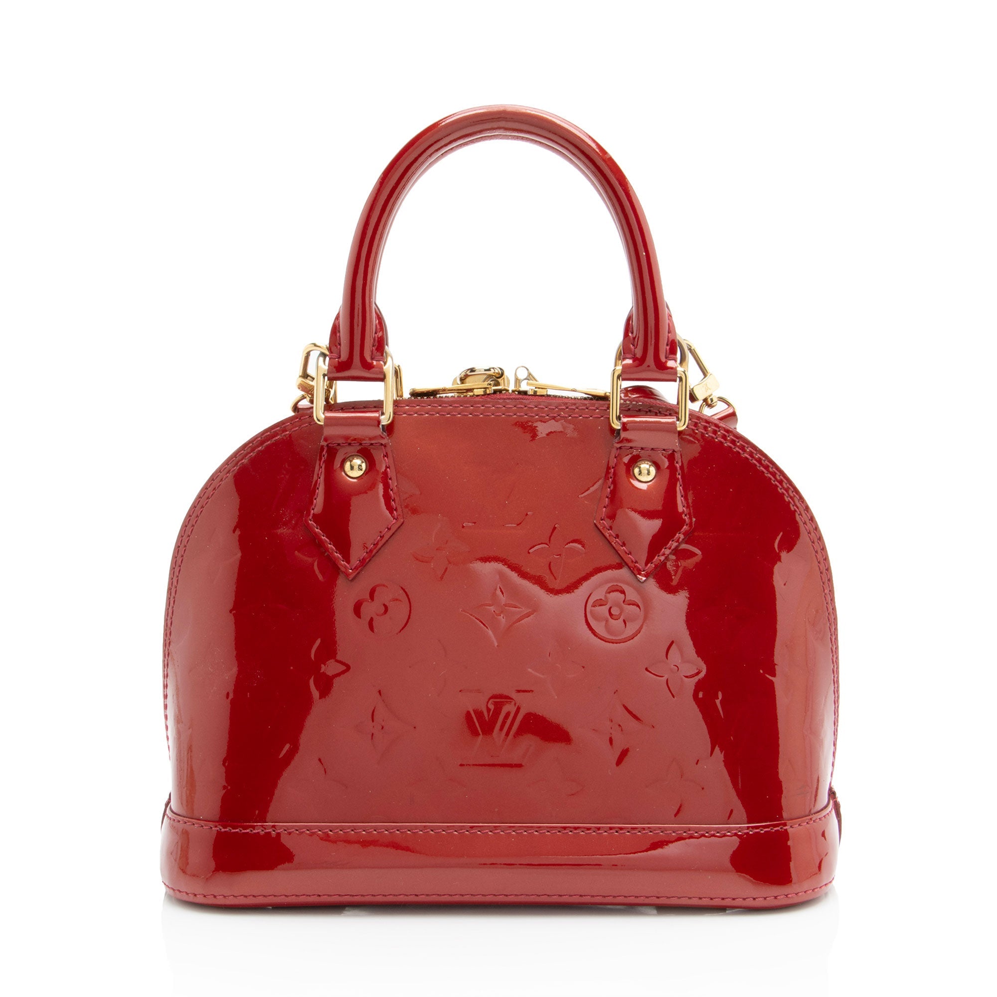 Louis Vuitton Monogram Vernis Alma BB Satchel