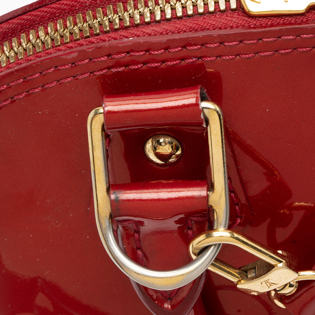 Louis Vuitton Monogram Vernis Alma BB Satchel