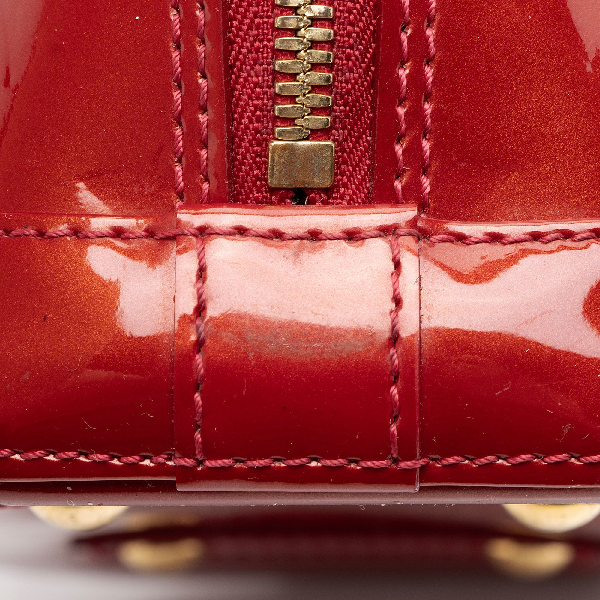 Louis Vuitton Monogram Vernis Alma BB Satchel