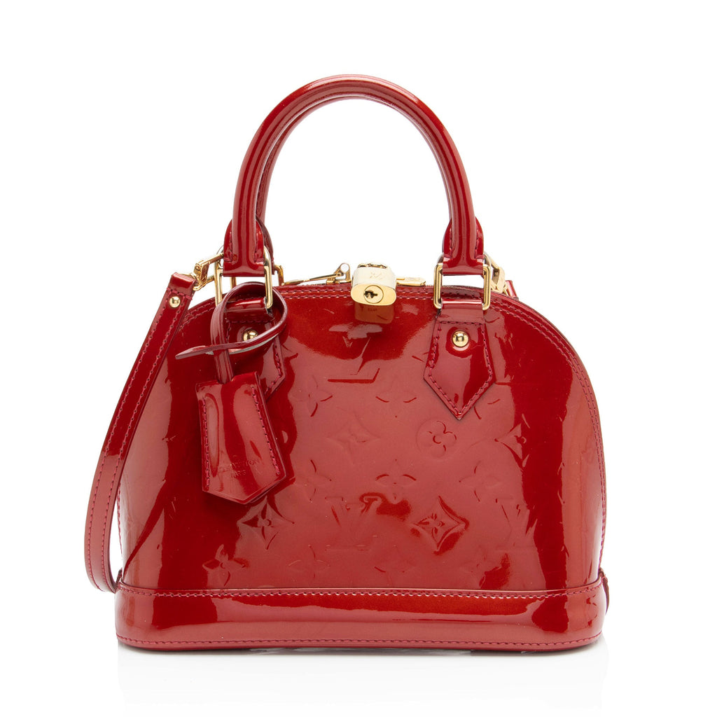 Louis Vuitton Monogram Vernis Alma BB Satchel