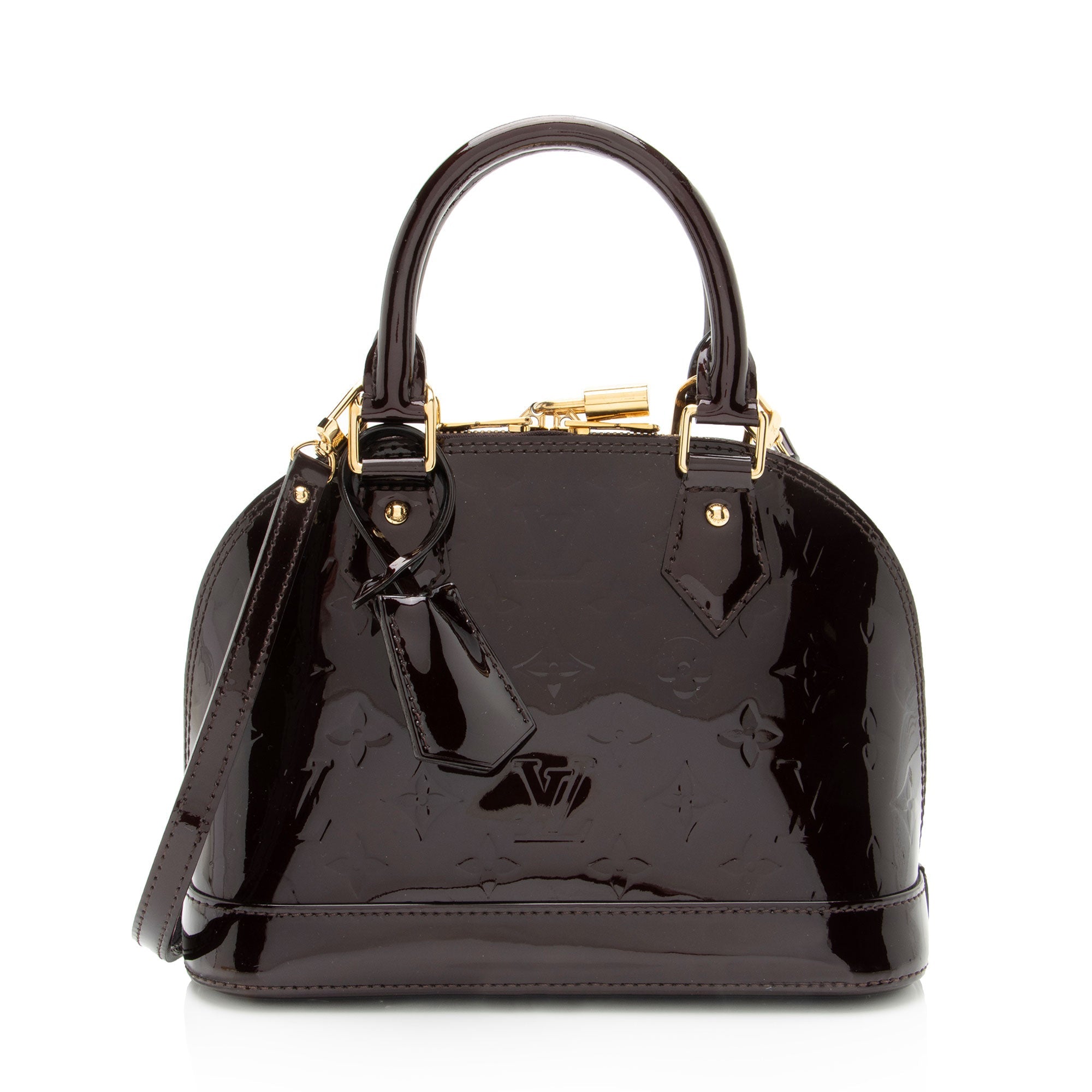Louis Vuitton Monogram Vernis Alma BB Satchel