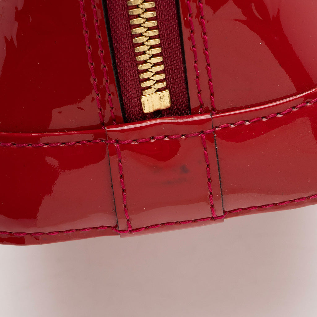 Louis Vuitton Monogram Vernis Alma BB Satchel