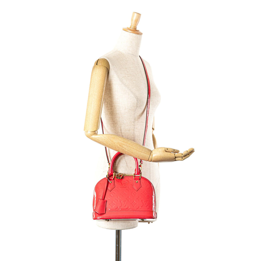 Louis Vuitton Monogram Vernis Alma BB