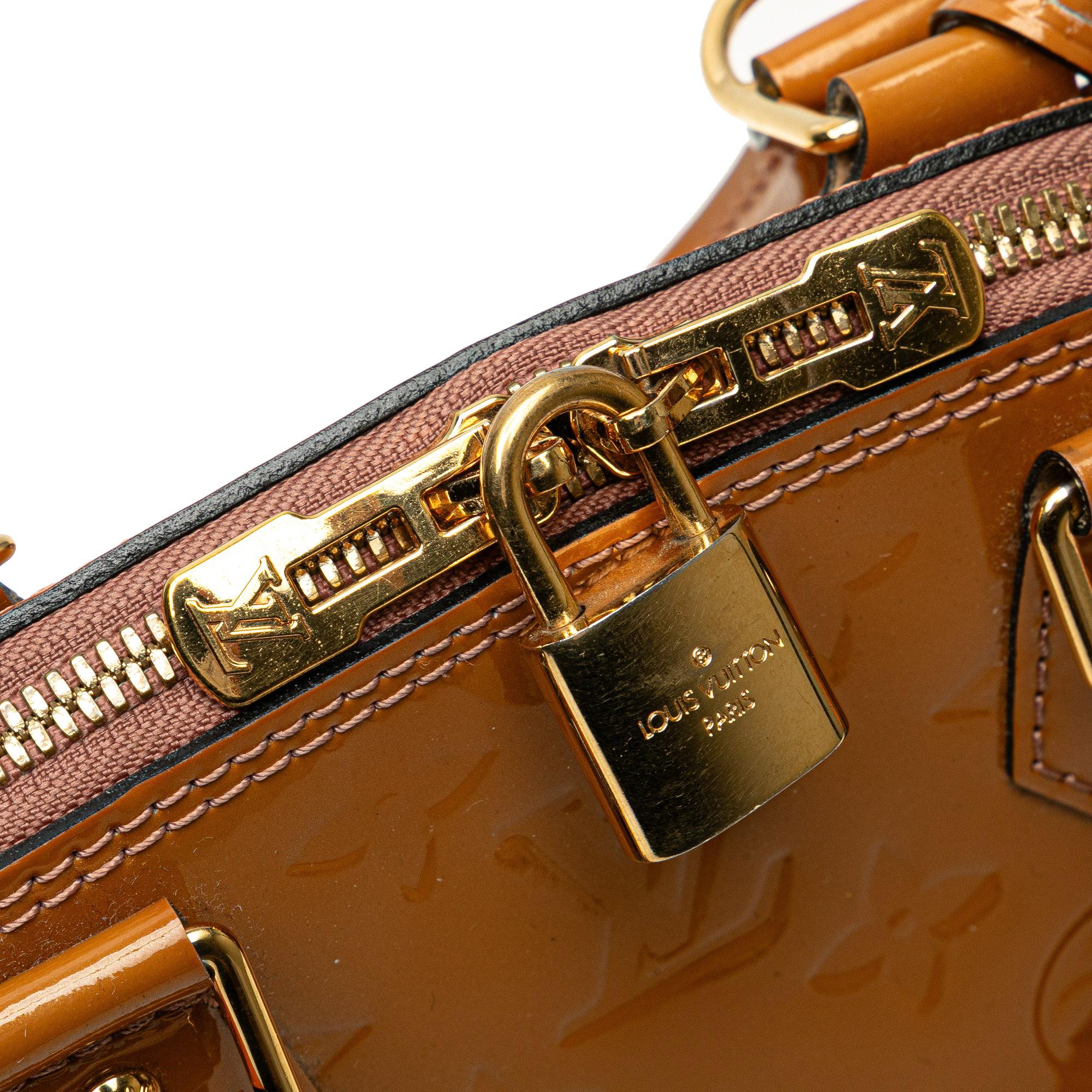Louis Vuitton Monogram Vernis Alma BB