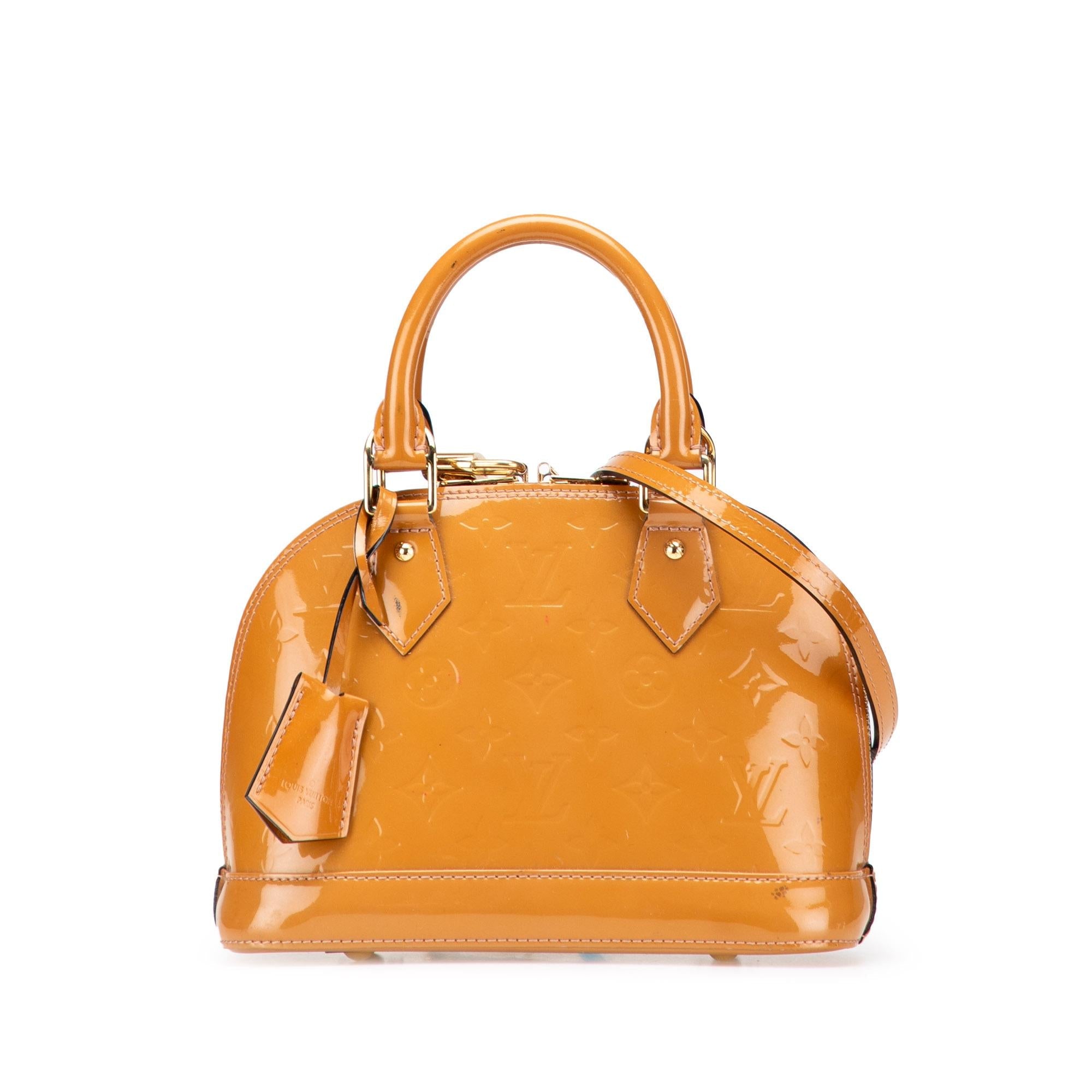 Louis Vuitton Monogram Vernis Alma BB
