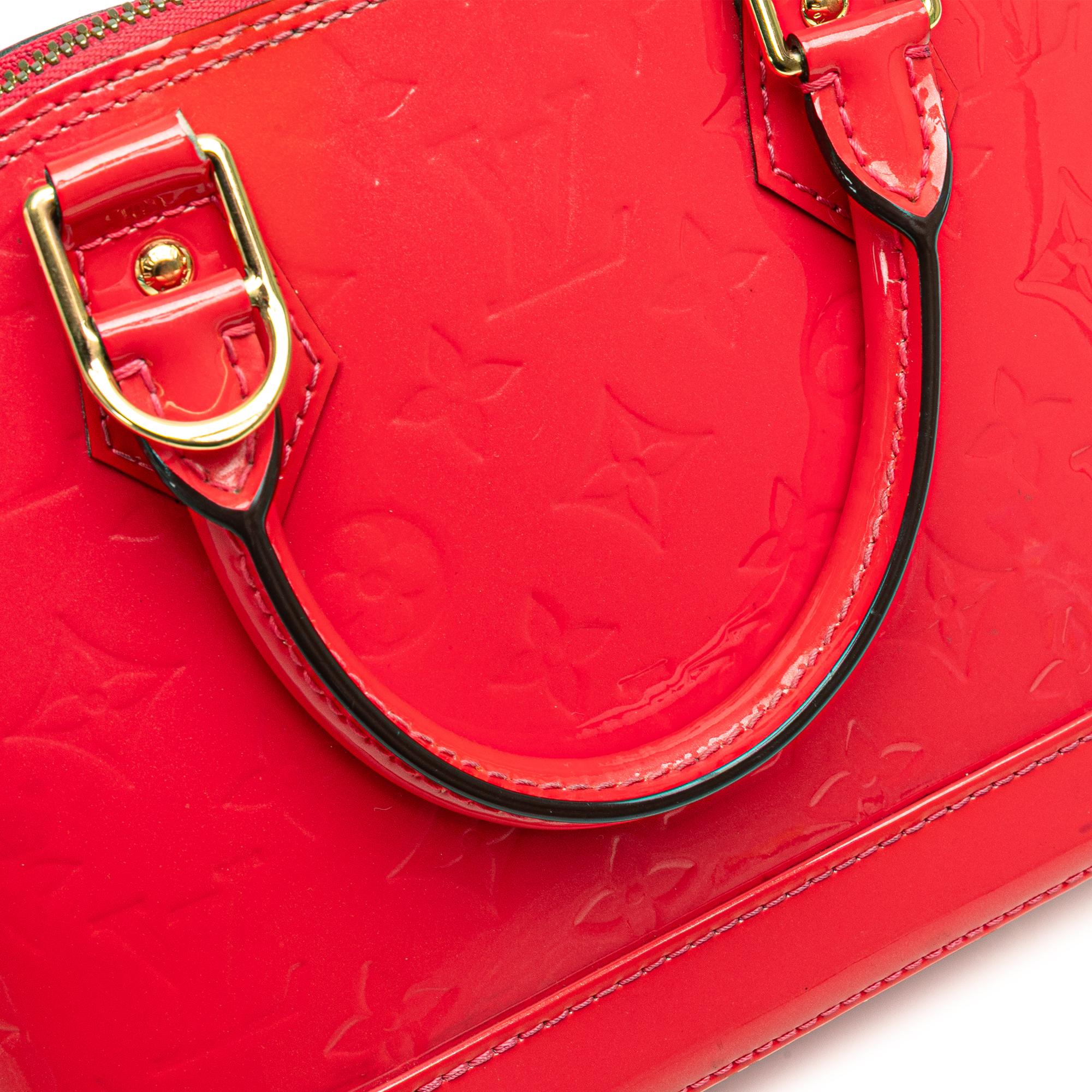 Louis Vuitton Monogram Vernis Alma BB