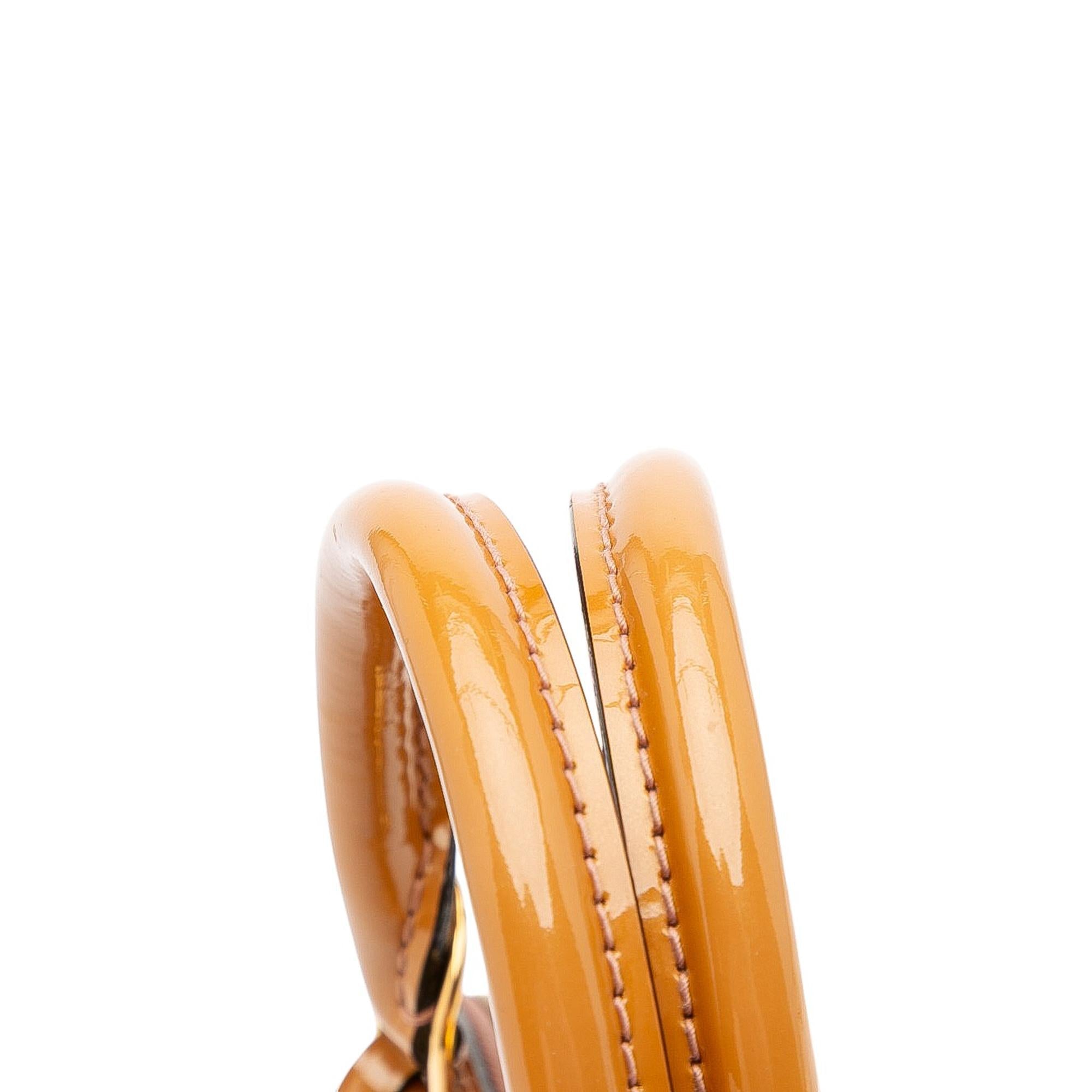 Louis Vuitton Monogram Vernis Alma BB