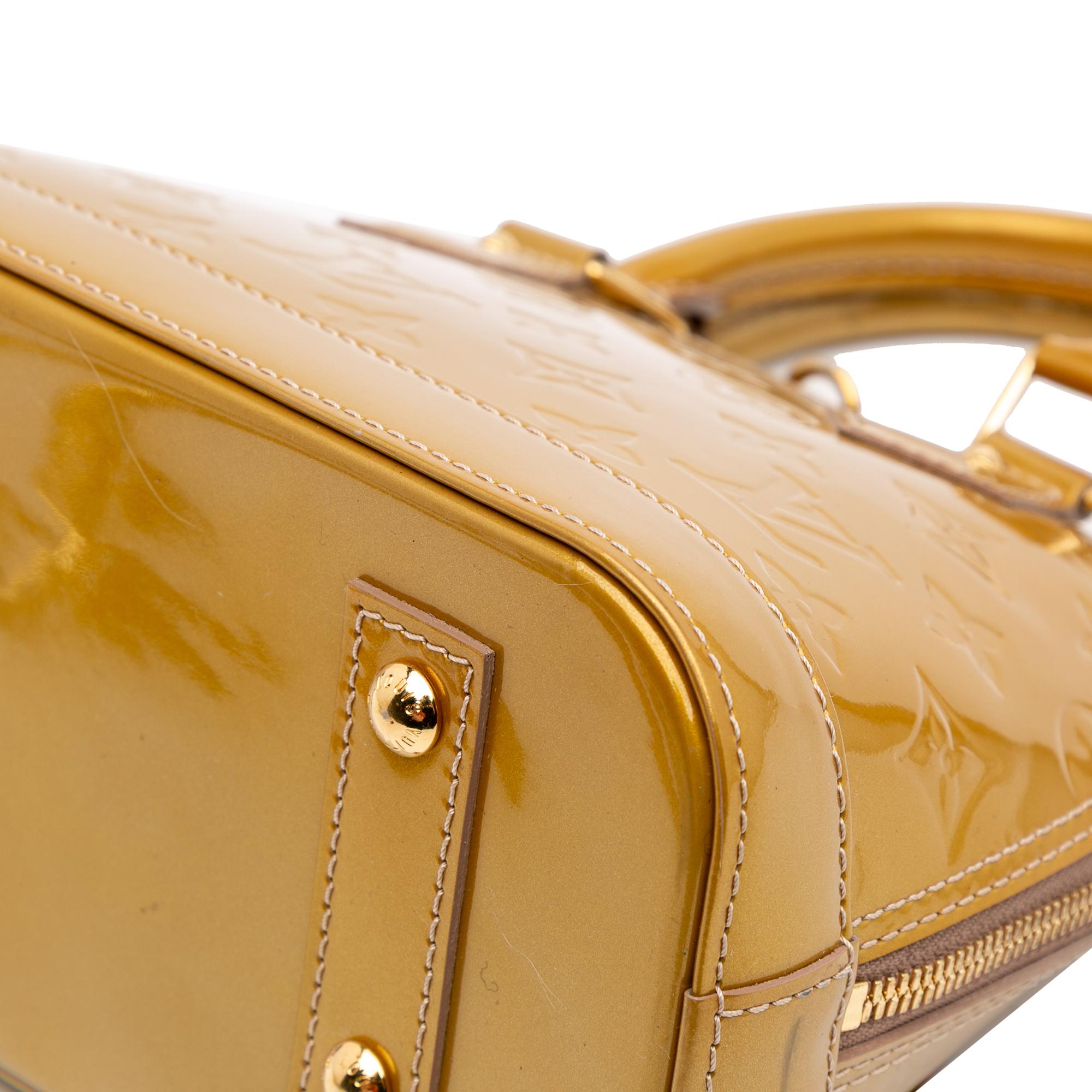 Louis Vuitton Monogram Vernis Alma BB