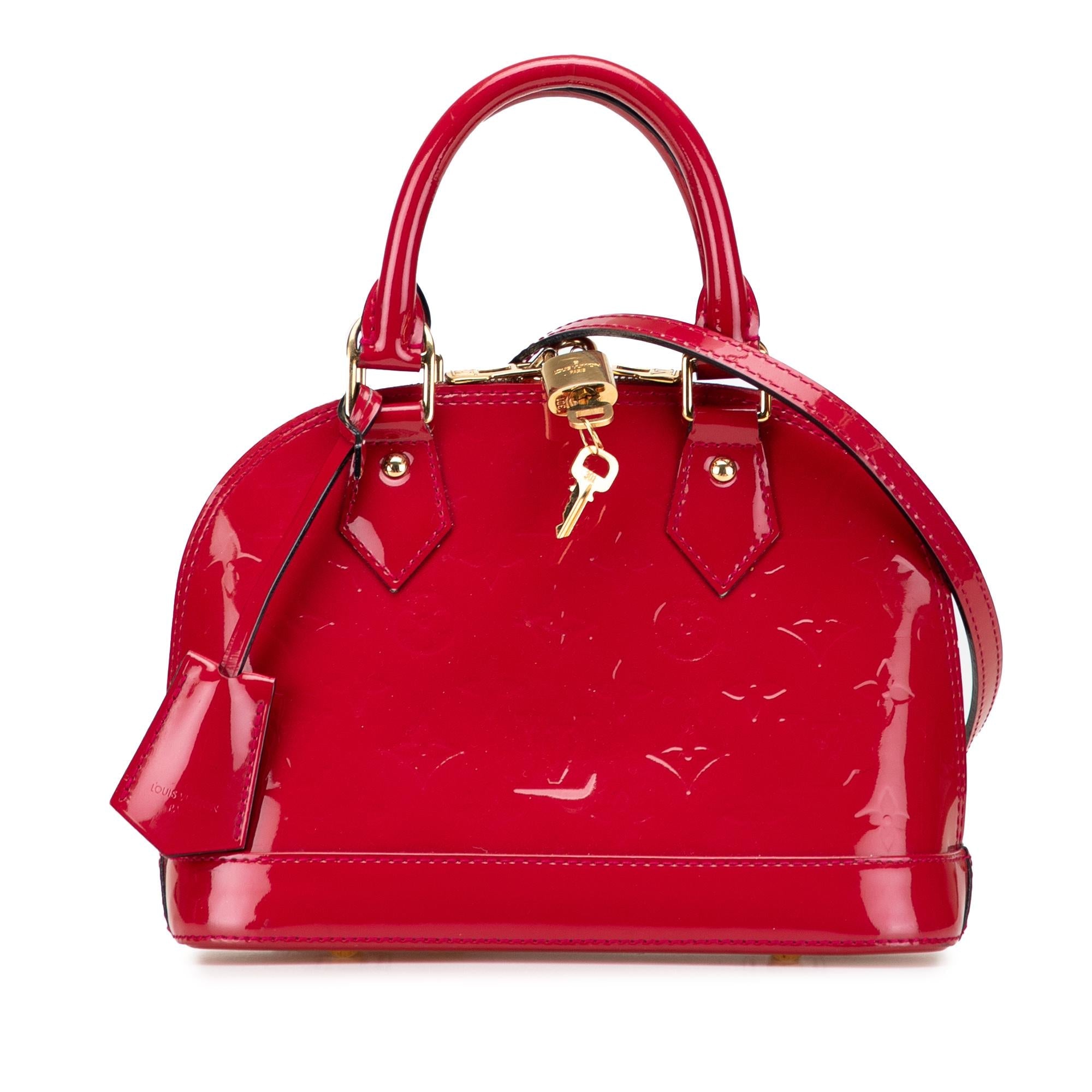 Louis Vuitton Monogram Vernis Alma BB