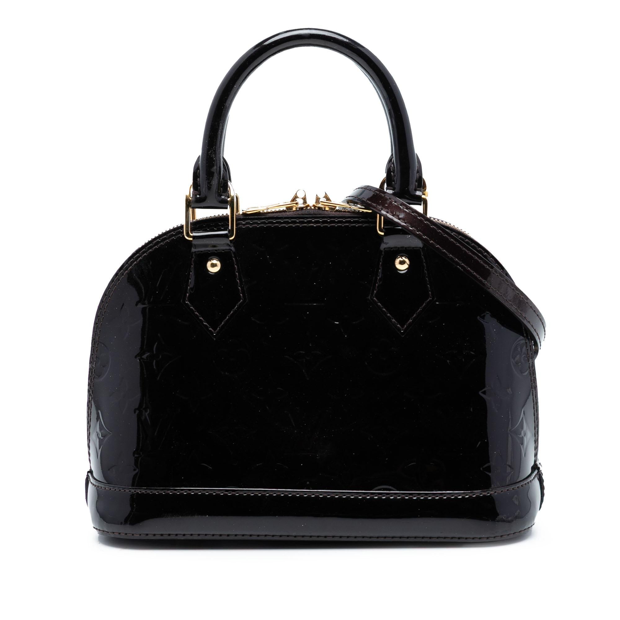 Louis Vuitton Monogram Vernis Alma BB