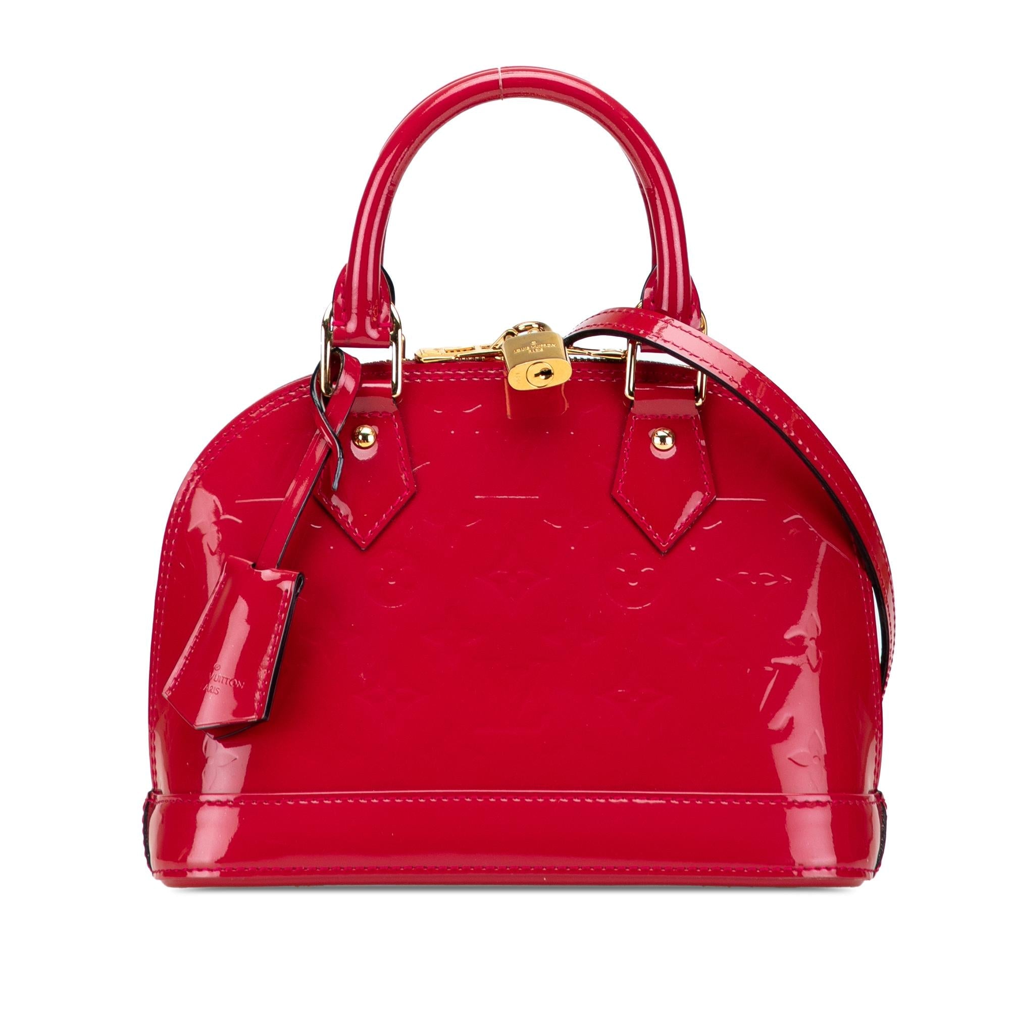 Louis Vuitton Monogram Vernis Alma BB