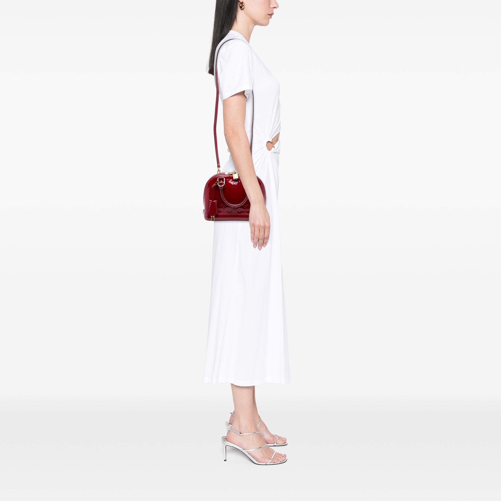 Louis Vuitton Monogram Vernis Alma BB