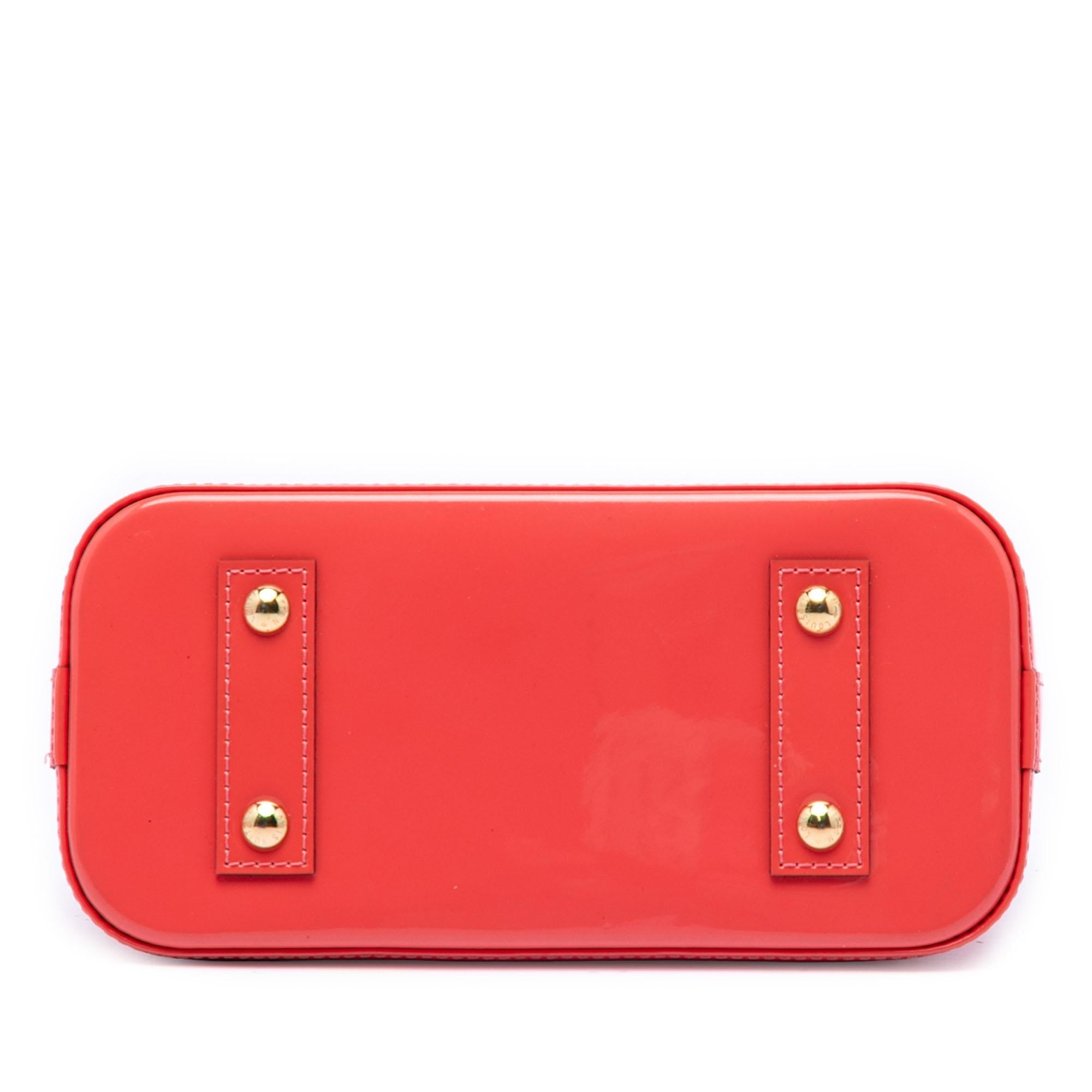 Louis Vuitton Monogram Vernis Alma BB