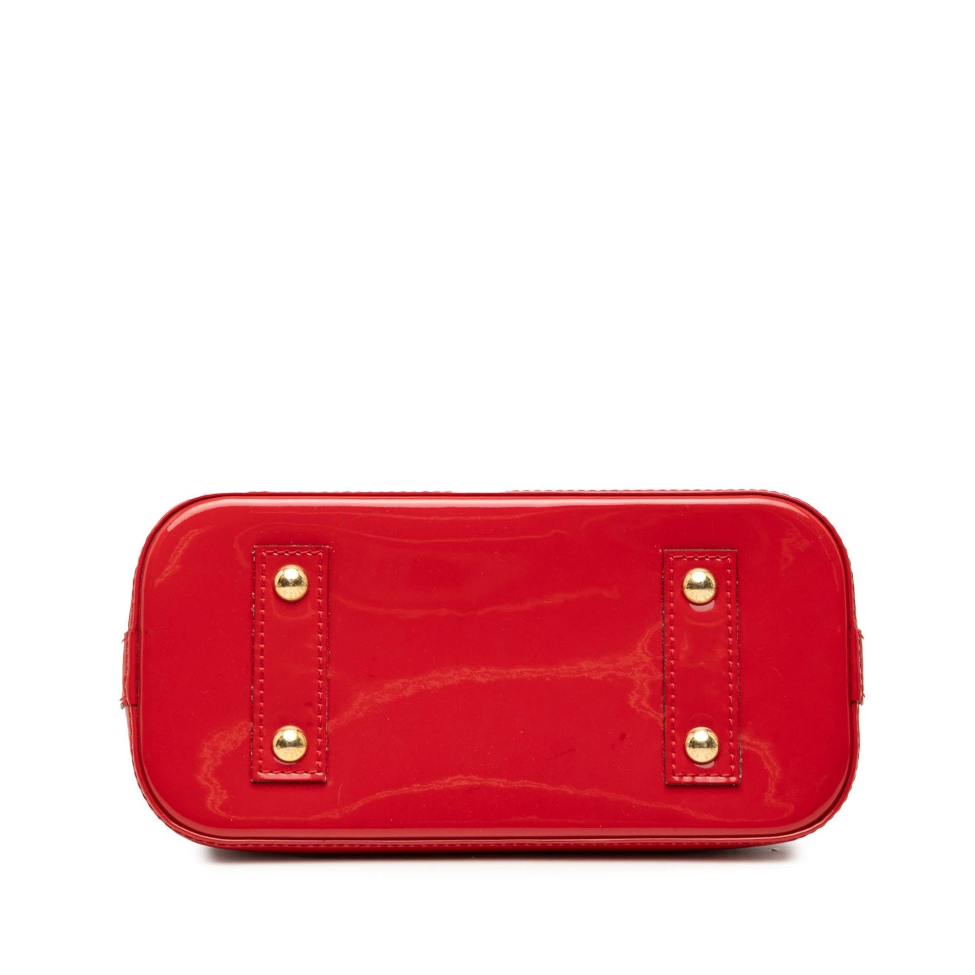 Louis Vuitton Monogram Vernis Alma BB