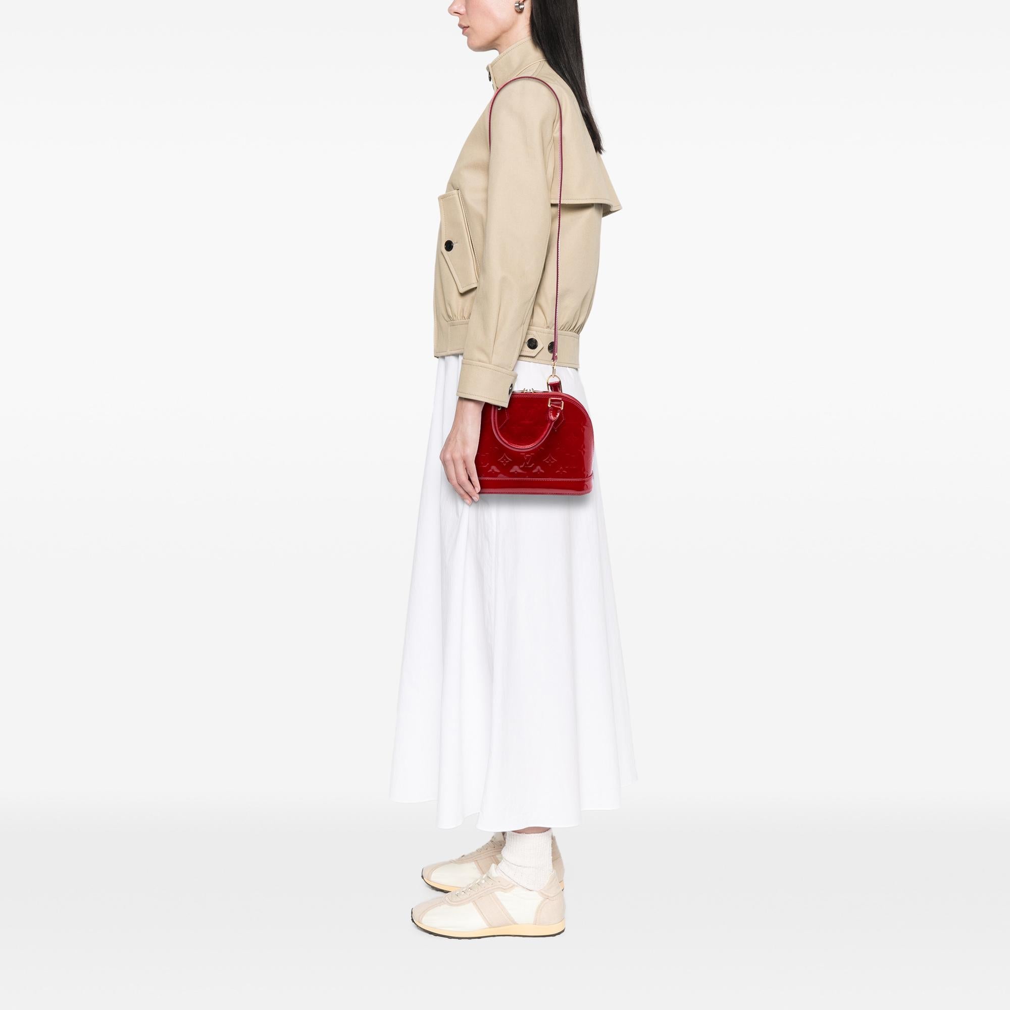 Louis Vuitton Monogram Vernis Alma BB