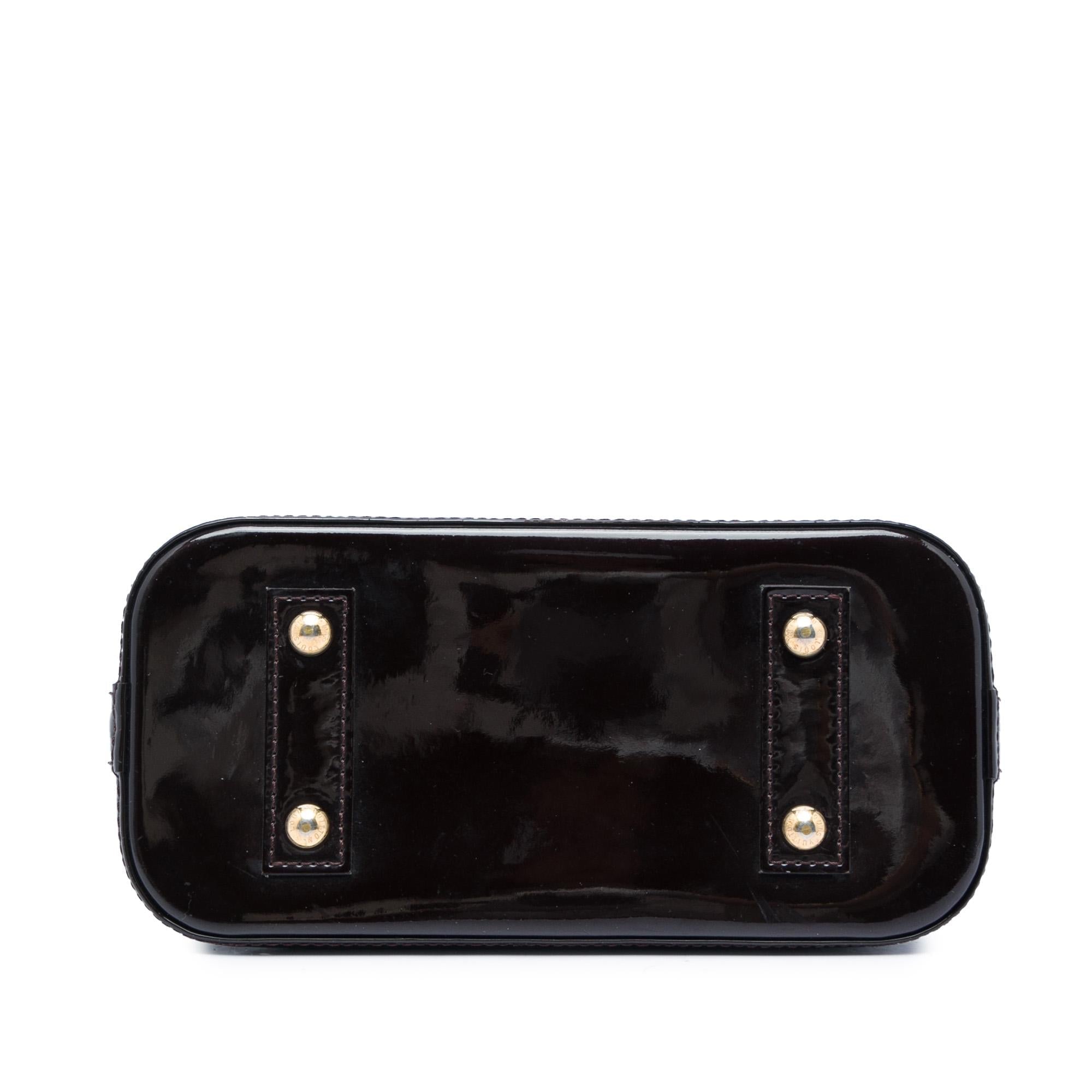 Louis Vuitton Monogram Vernis Alma BB