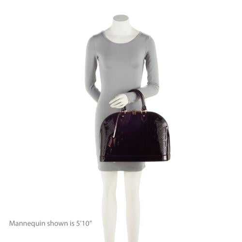 Louis Vuitton Monogram Vernis Alma GM Satchel (SHF-K55Nxm)