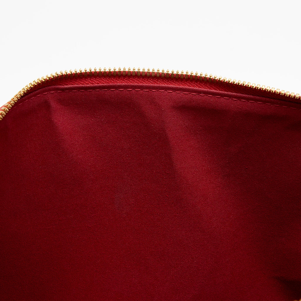 Louis Vuitton Monogram Vernis Alma GM Satchel (SHF-XIA8xV)