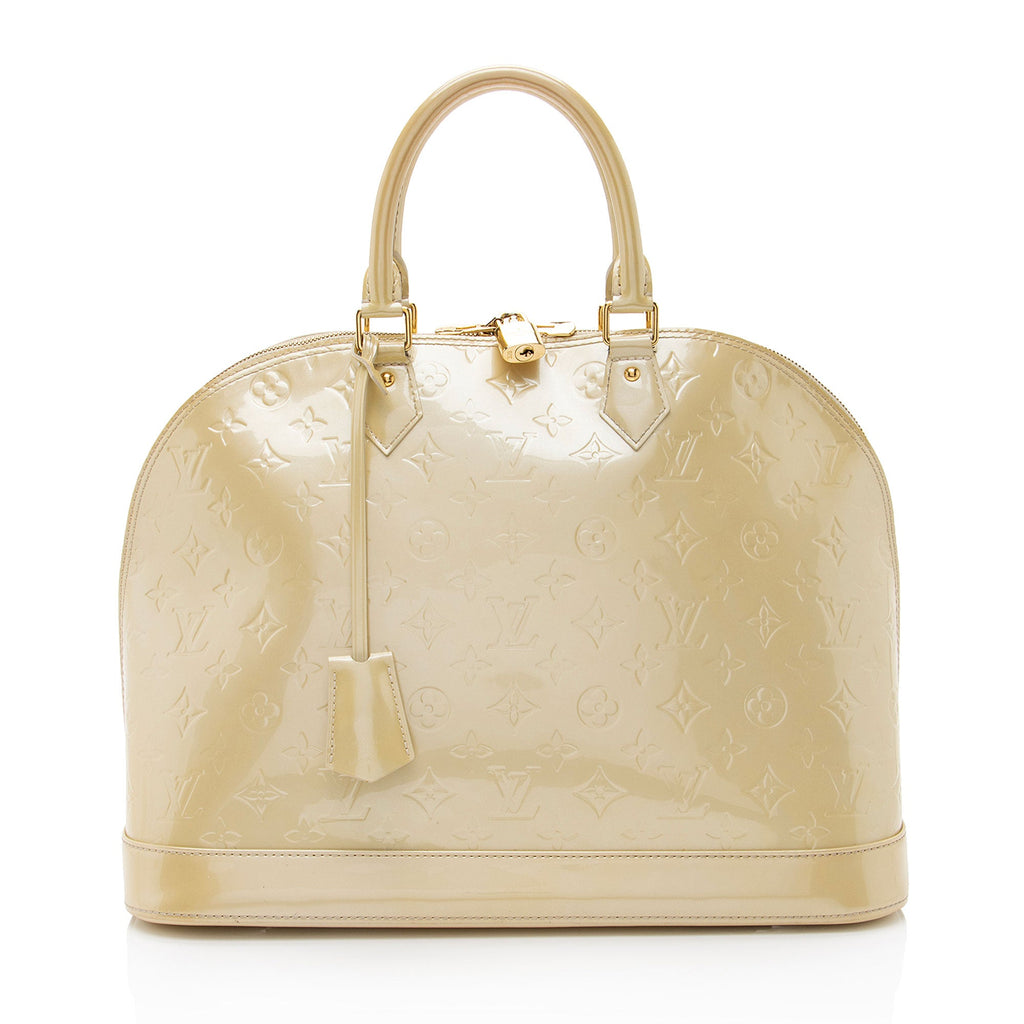Louis Vuitton Monogram Vernis Alma GM Satchel