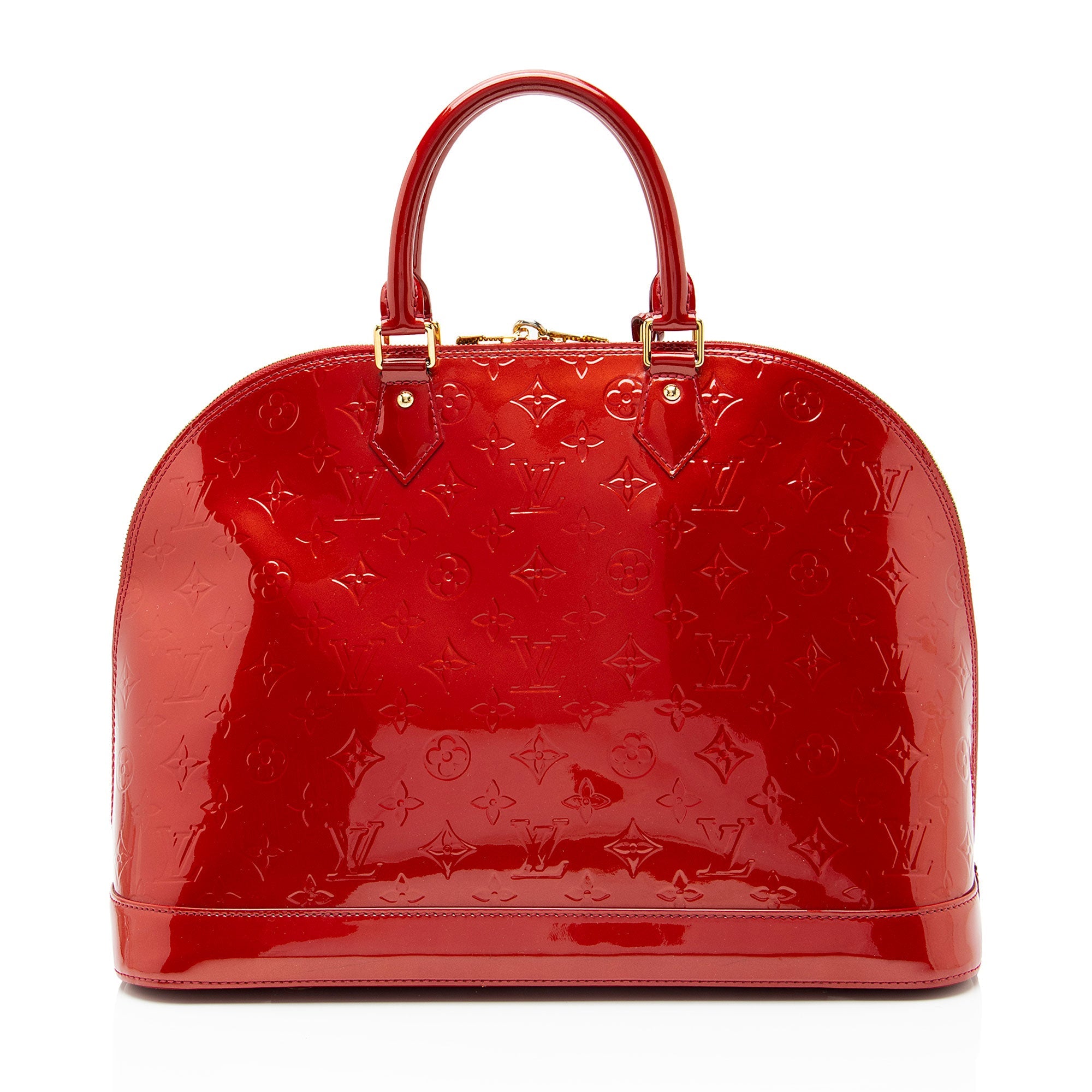 Louis Vuitton Monogram Vernis Alma GM Satchel