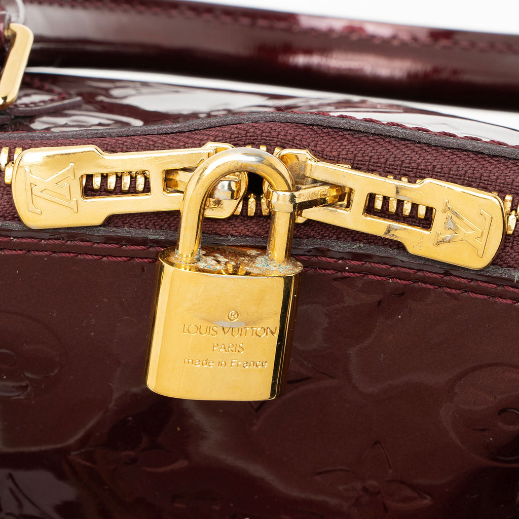 Louis Vuitton Monogram Vernis Alma GM Satchel