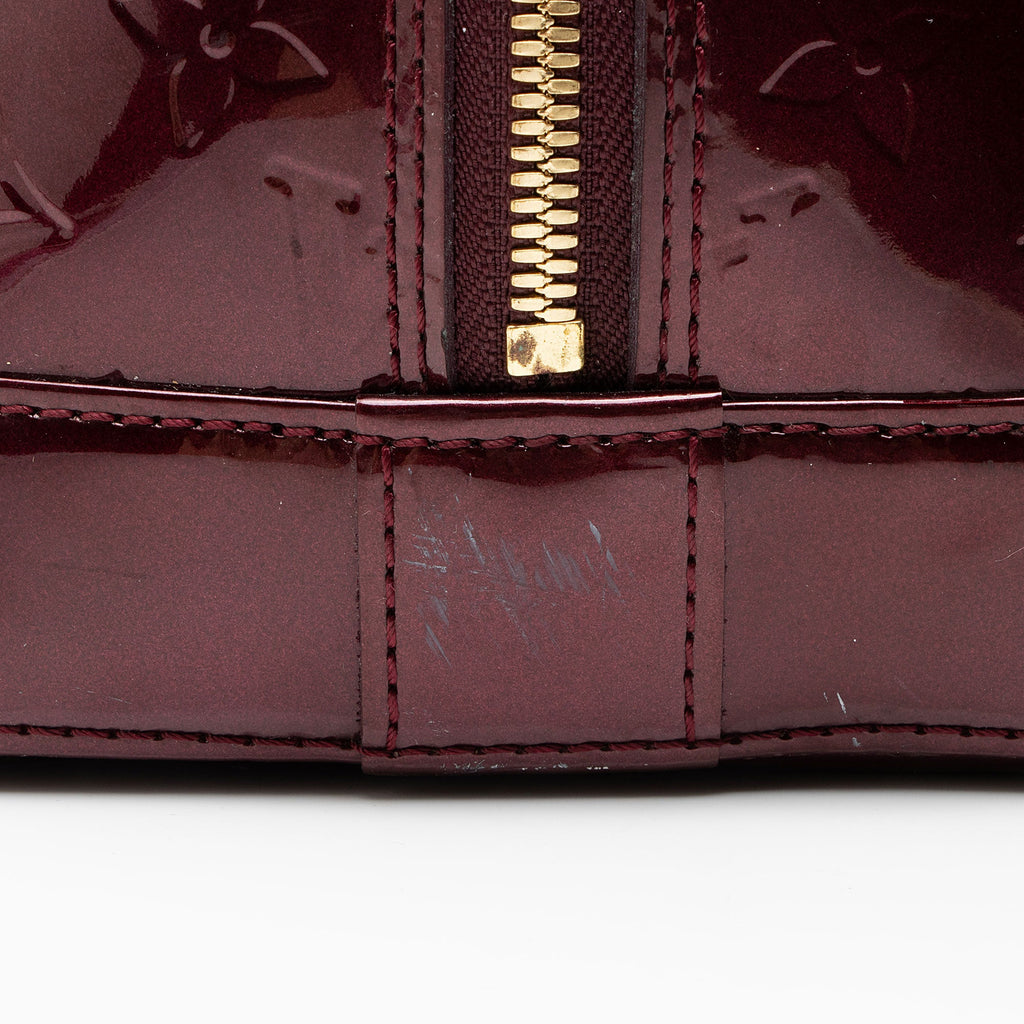 Louis Vuitton Monogram Vernis Alma GM Satchel