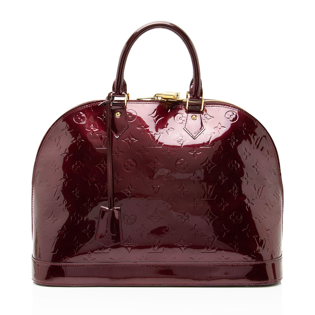 Louis Vuitton Monogram Vernis Alma GM Satchel