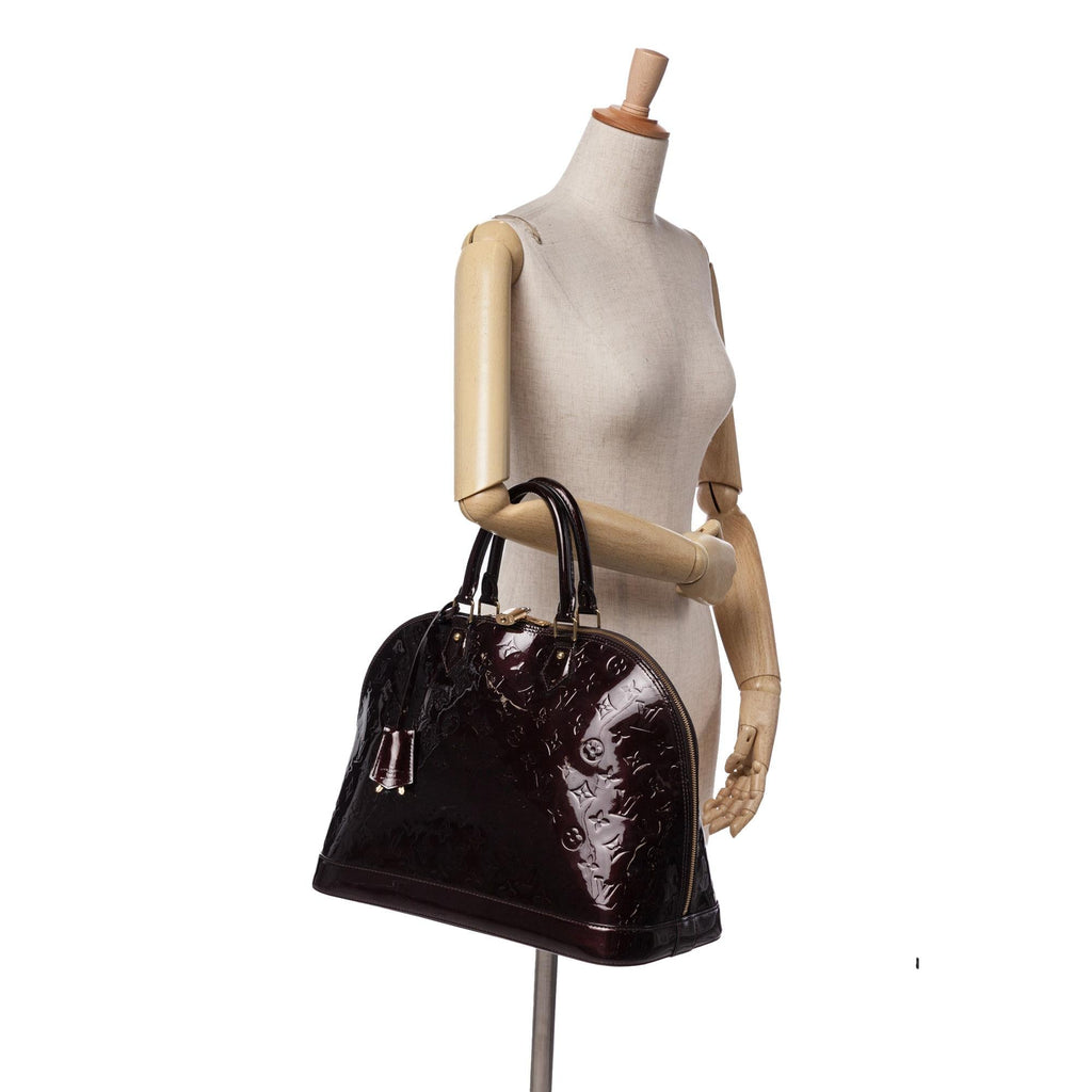 Louis Vuitton Monogram Vernis Alma GM