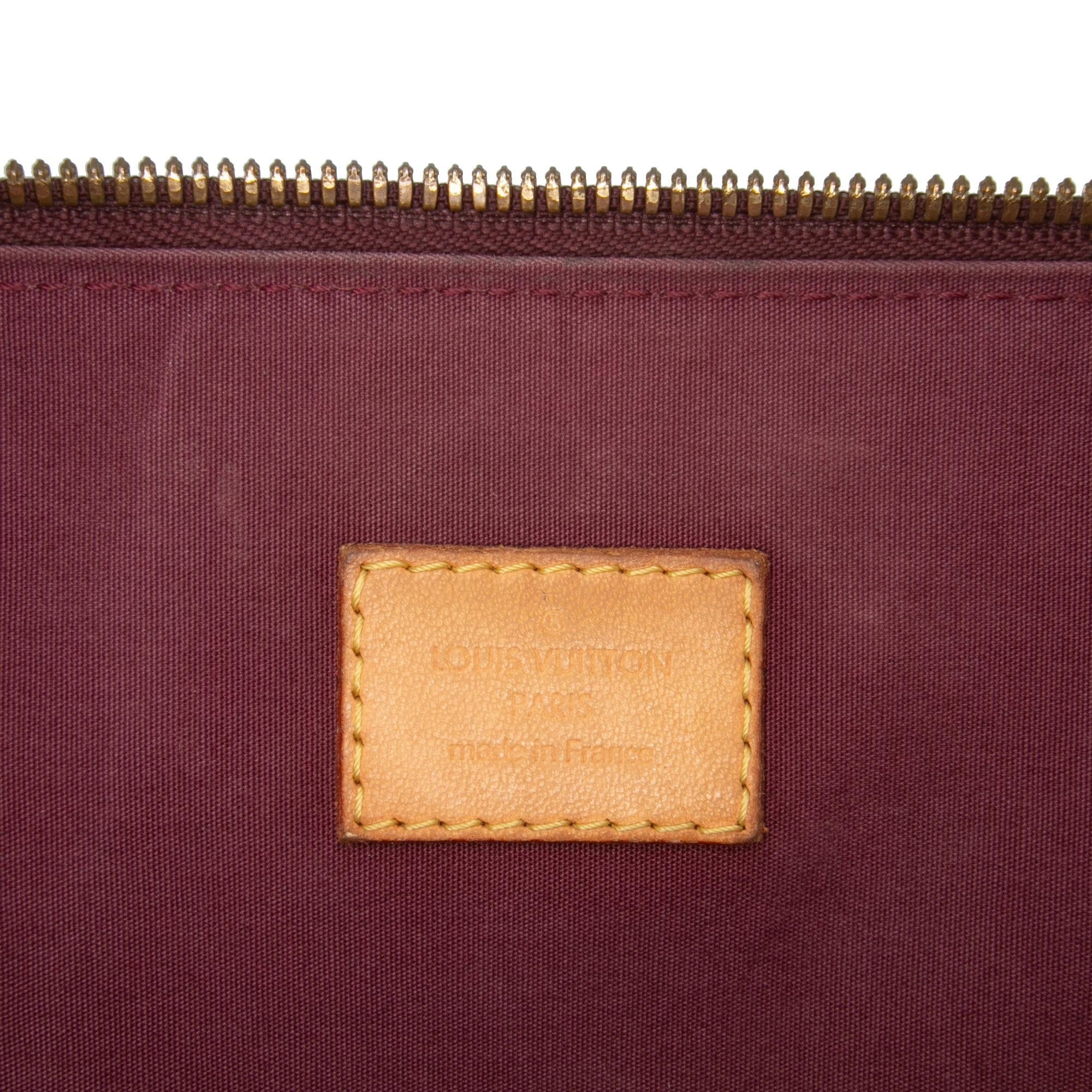 Louis Vuitton Monogram Vernis Alma GM